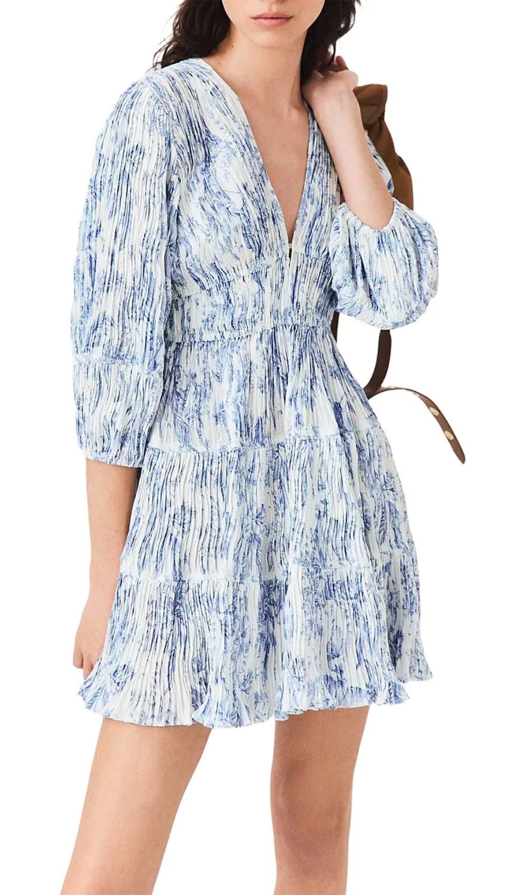 1eae6222a52c415cac38b4a1abb0d0e4.jpg Fashionslee Women Pleated Mini Dress