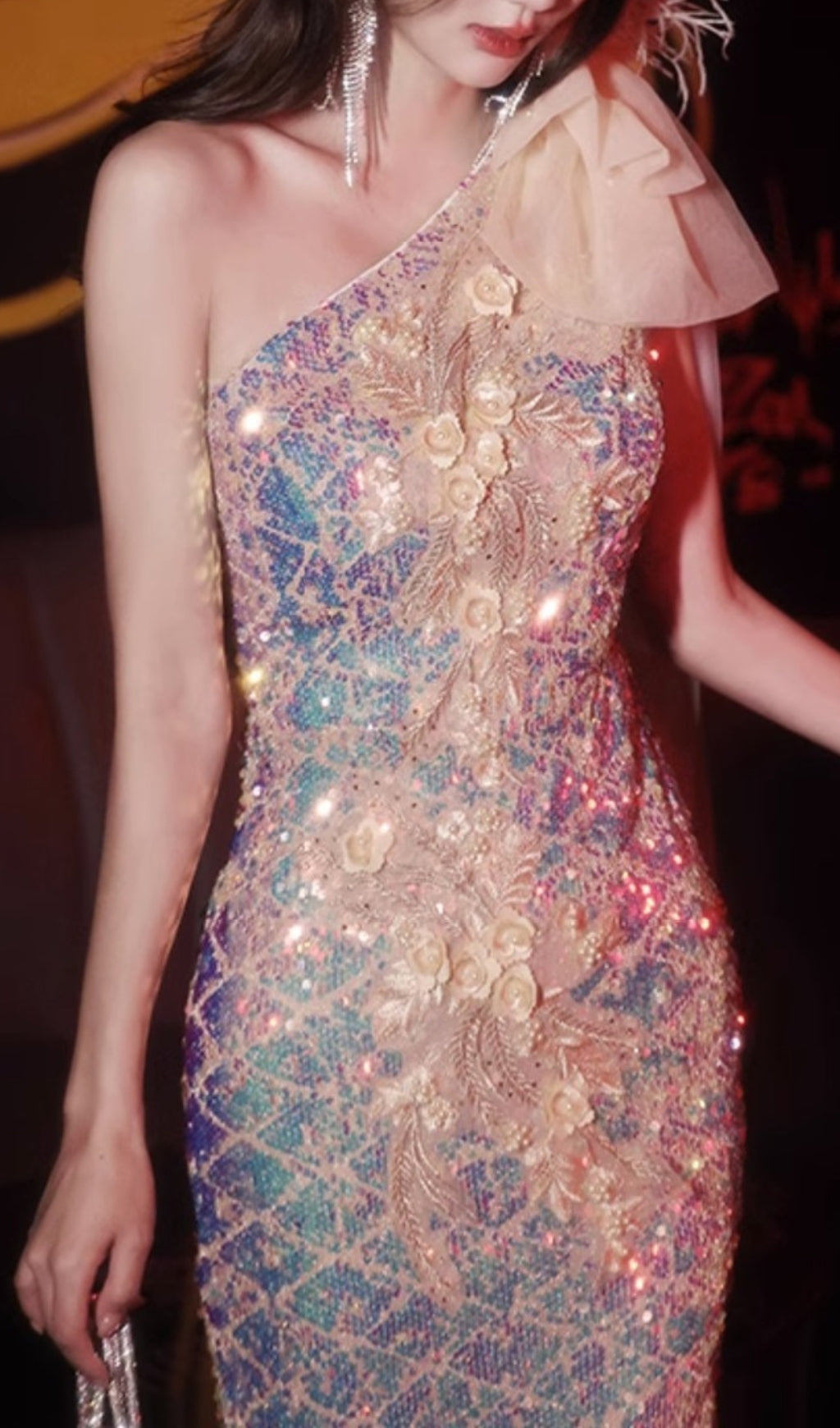 1fe9aa21af476886b6edbf8c5b123728.jpeg Fashionslee Women Arusha Sequin Maxi Dress