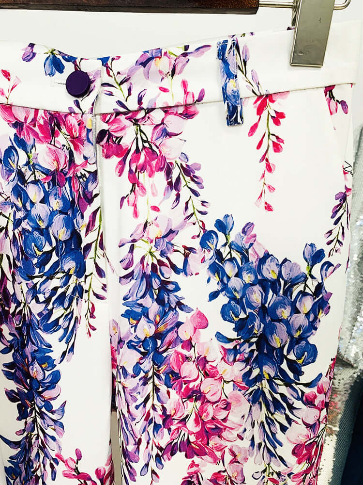 2292ef3684e2302b5e71bc5b40d9b921.jpeg Fashionslee Women Anastazja Purple Floral Blazer Set