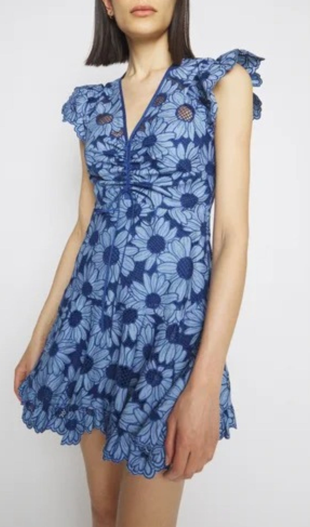 23431fe488b1513de96636fcdb7df54f.jpeg Fashionslee Women Annis Flower Printed Mini Dress