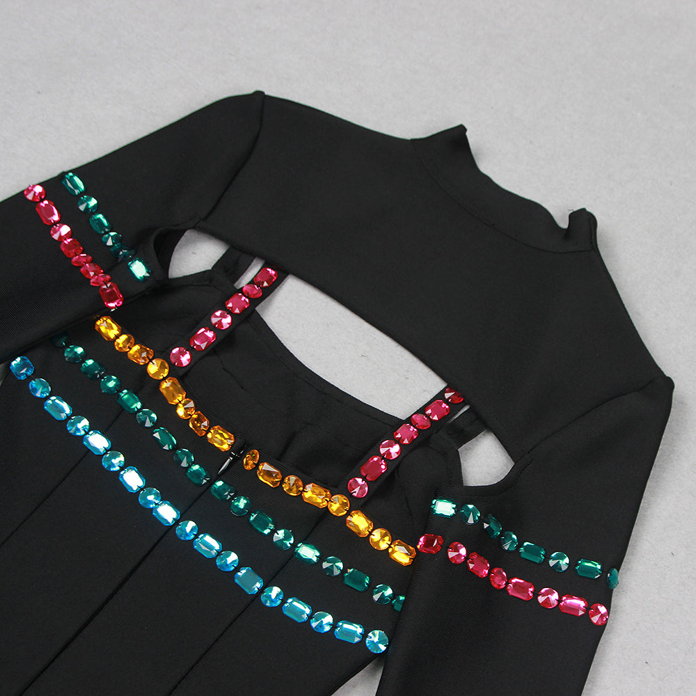 26403971bdeb0660eeda4fb14566762e.jpeg Fashionslee Women Aeliana Rhinestone Bandage Dress