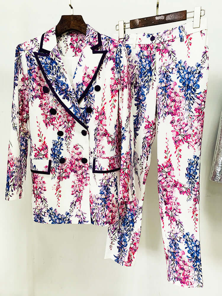 27fcb3ac44ec83d7c5bd618429e2326c.jpeg Fashionslee Women Anastazja Purple Floral Blazer Set