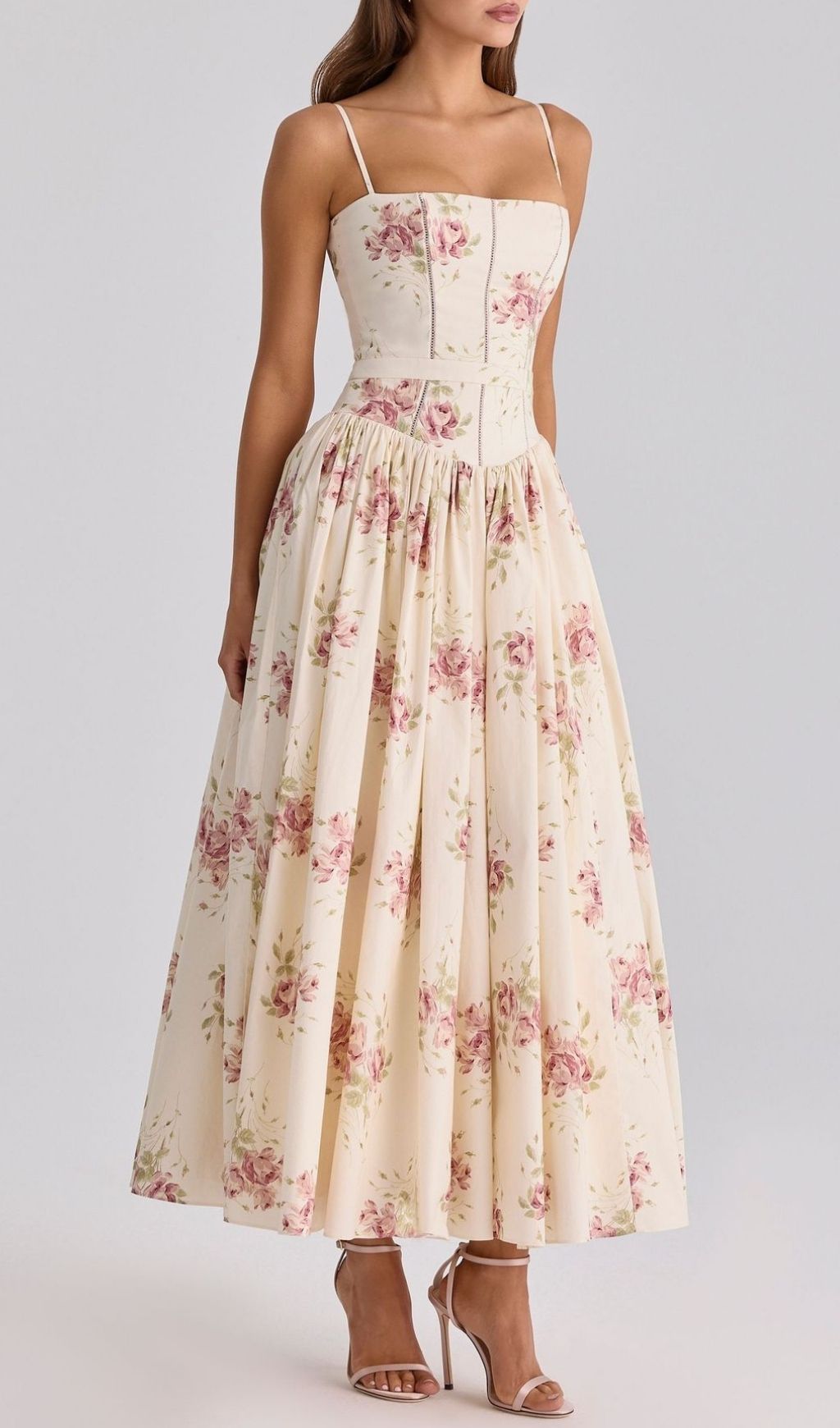 2a6c1474618146d04a6ec838e84101f8.jpg Fashionslee Women Laria Strappy Floral Maxi Dress