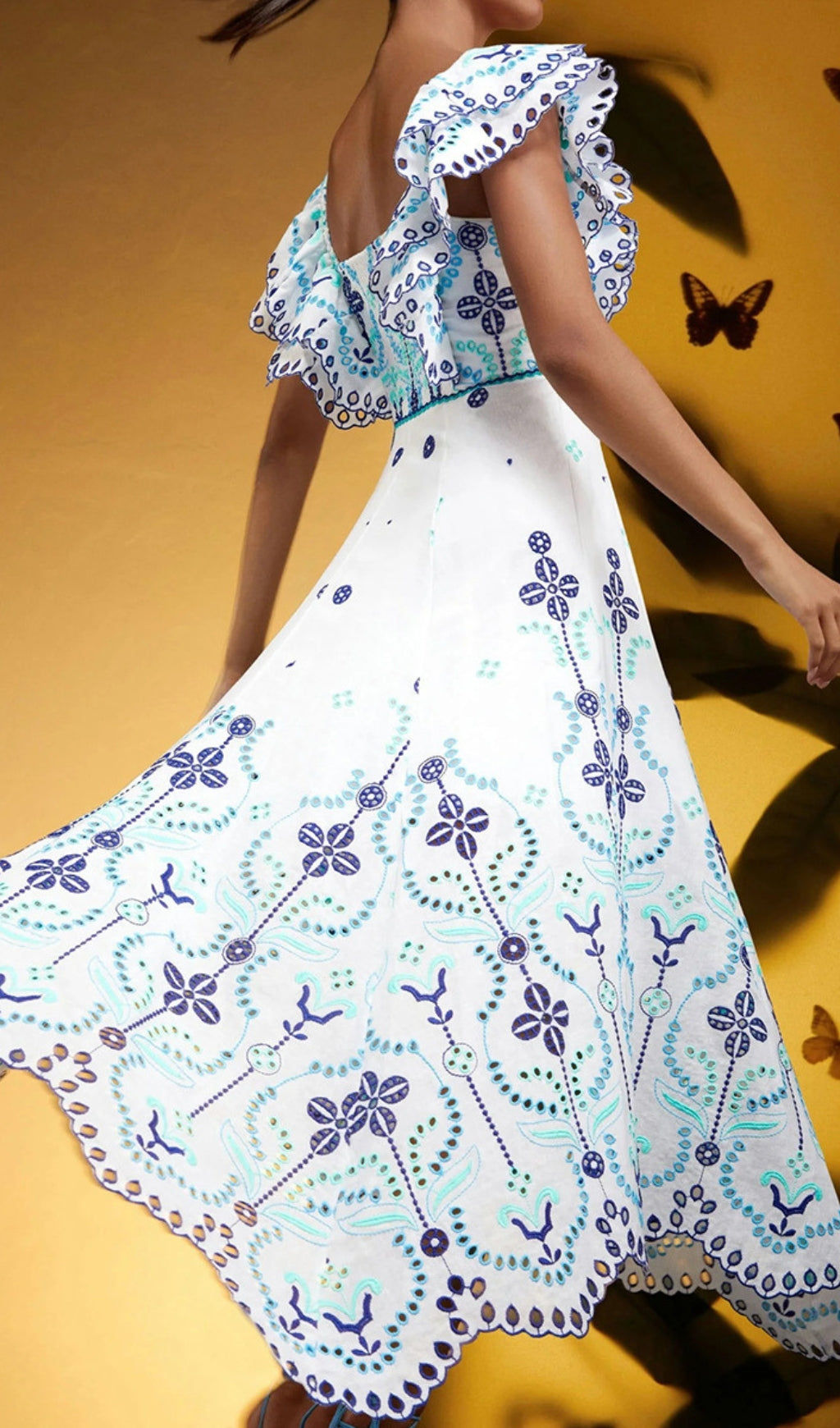 2a746d51eea6643eeeb38028d03db0f7.jpeg Fashionslee Women Bonnie Embroidery Ruffle Midi Dress