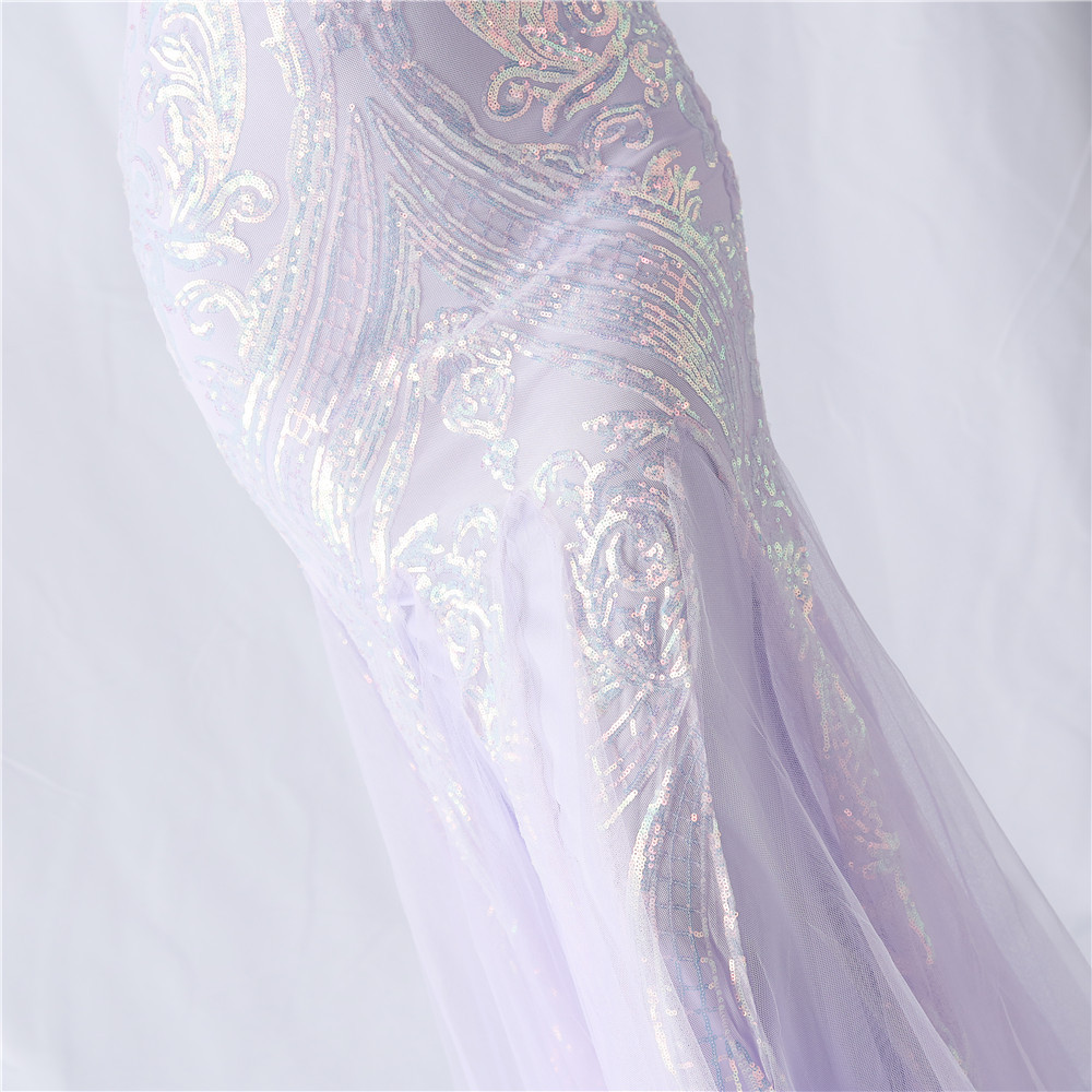 2c6c062047f446b0728c7f1b007d5ac1.jpg Fashionslee Women Choire Purple Sequin Feather Maxi Dress