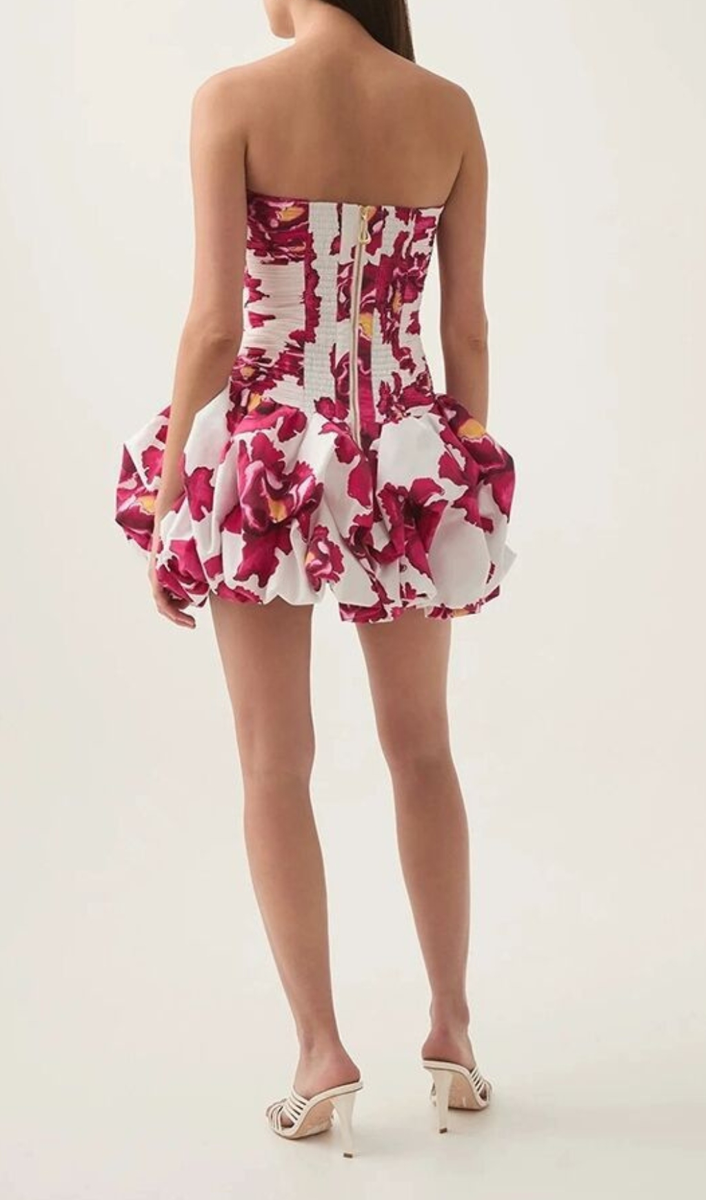 2e72142ec5ffb7cb4d484fa354b145ab.jpg Fashionslee Women Clearo Strapless Pleated Hem Mini Dress