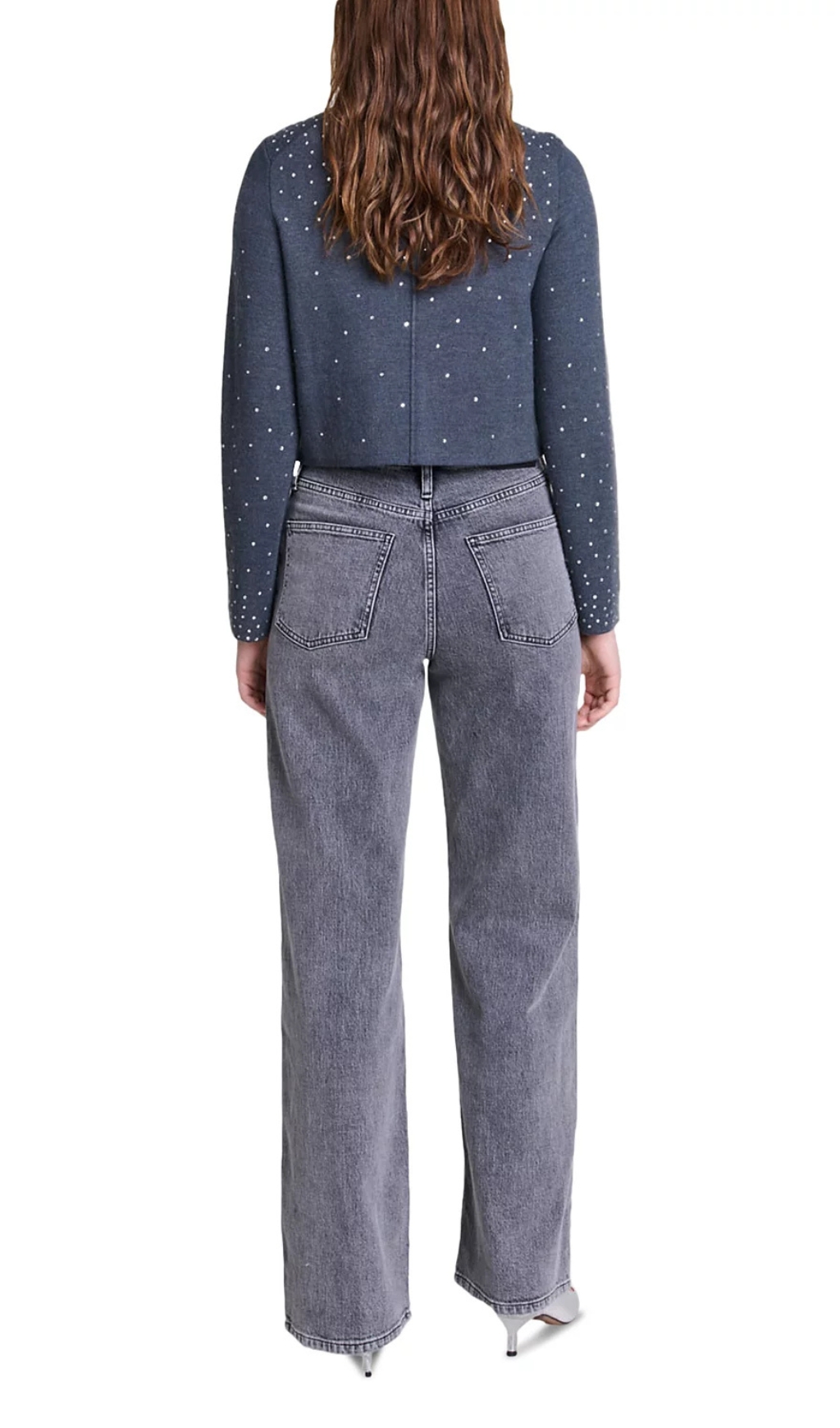 Fashionslee Women Mistrassa Rhinestone Cardigan