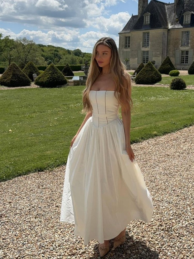 30e0e1caa513aa8ab1d7dc823e6fca7f.jpeg Fashionslee Women Ashira White Maxi Dress
