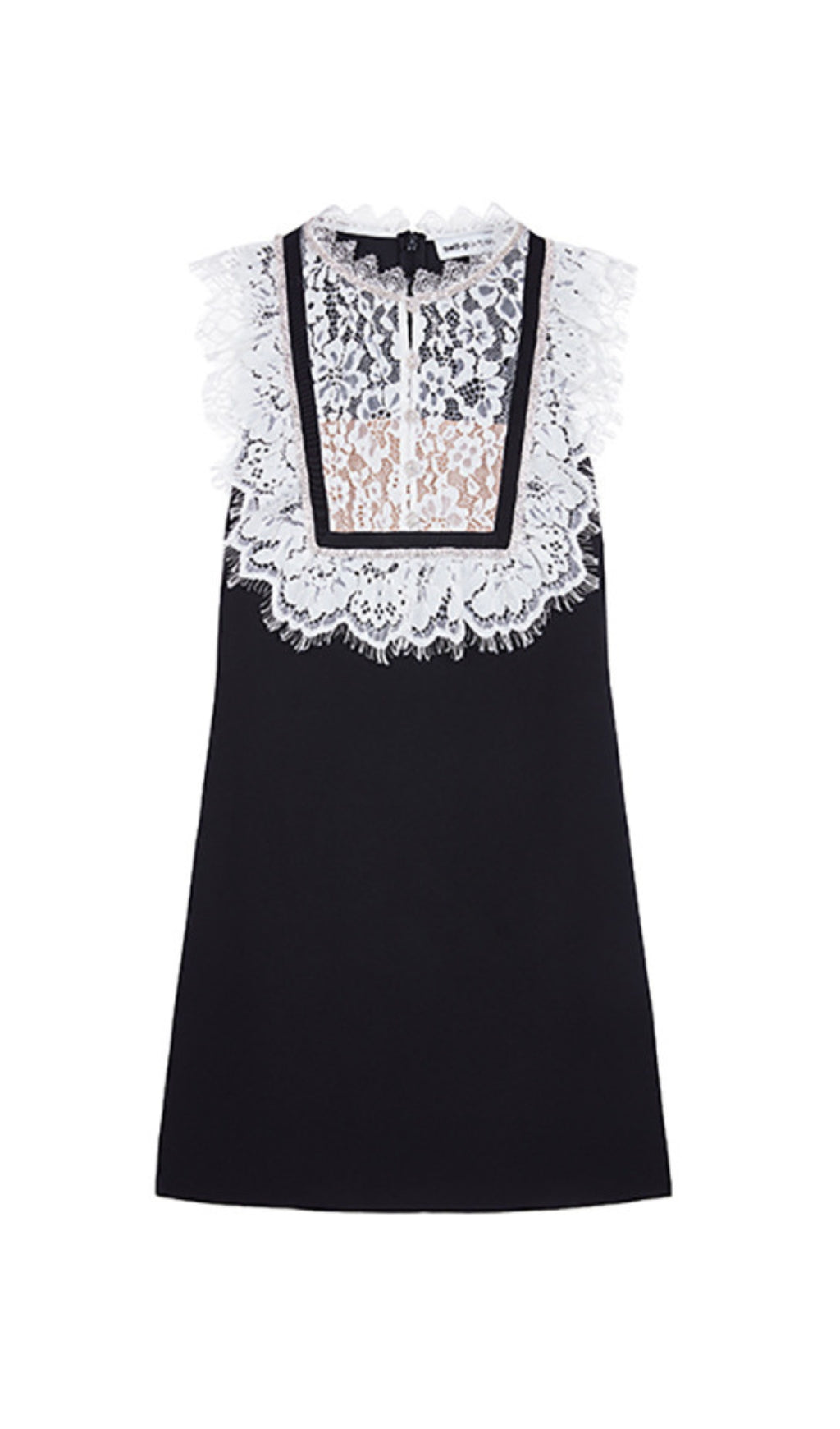 TRENDING BLACK LACE MINI DRESS - OWNCI