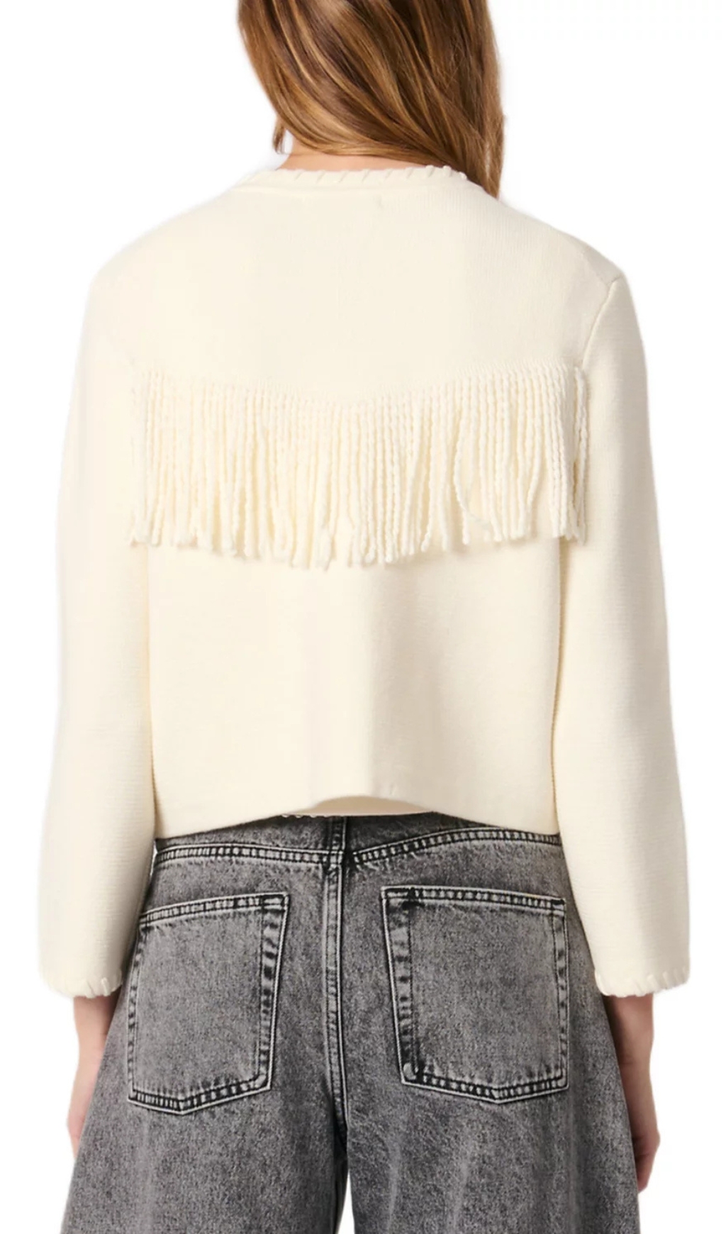 Fashionslee Women Fringed Cardigan