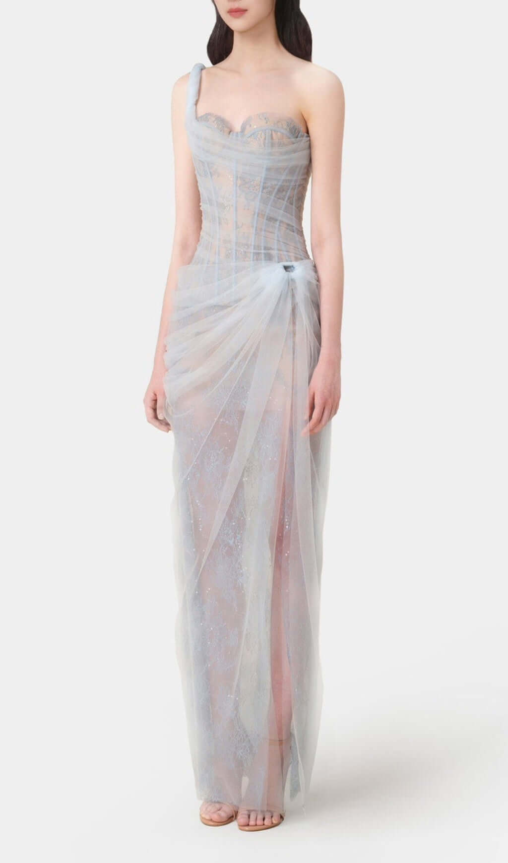 3daea6a0e44bfc49efe97265ab7eed64.jpeg Fashionslee Women Anandi Blue Mesh Corset Maxi Dress