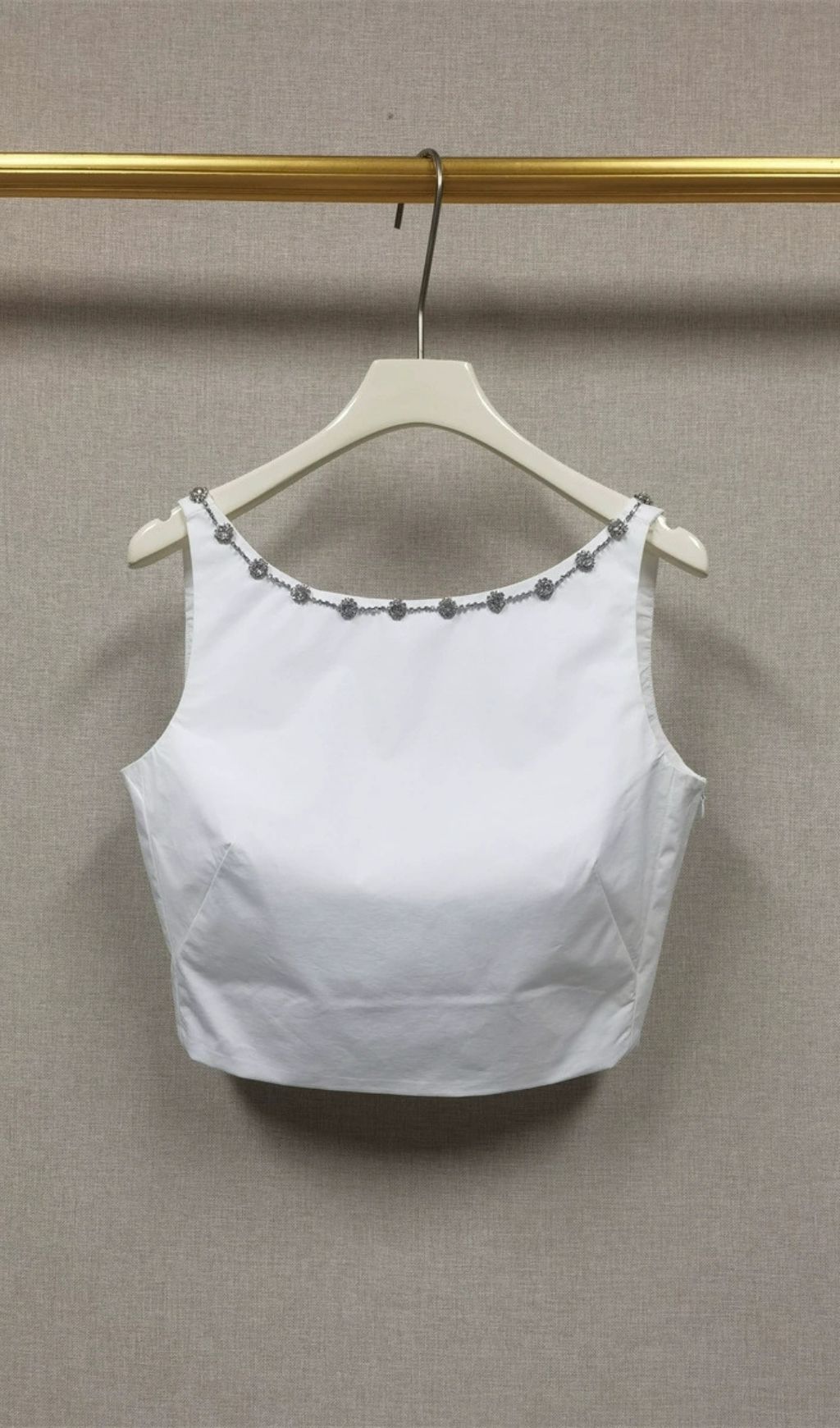 LIPALACE EMBELLISHED CROP TOP FOR PARTY NIGHT - OWNCI LIPALACE EMBELLISHED CROP TOP FOR PARTY NIGHT - OWNCI