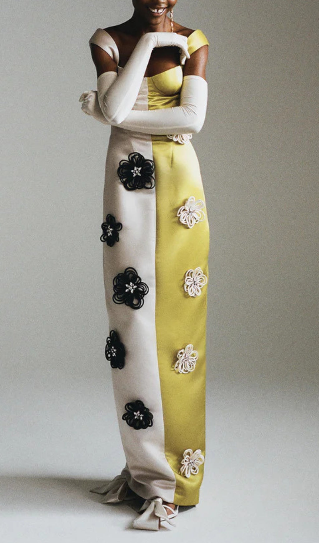 441bfdbe45def8a85f6a04324c67a5fd.jpeg Fashionslee Women Arely Flower Maxi Bandage Dress