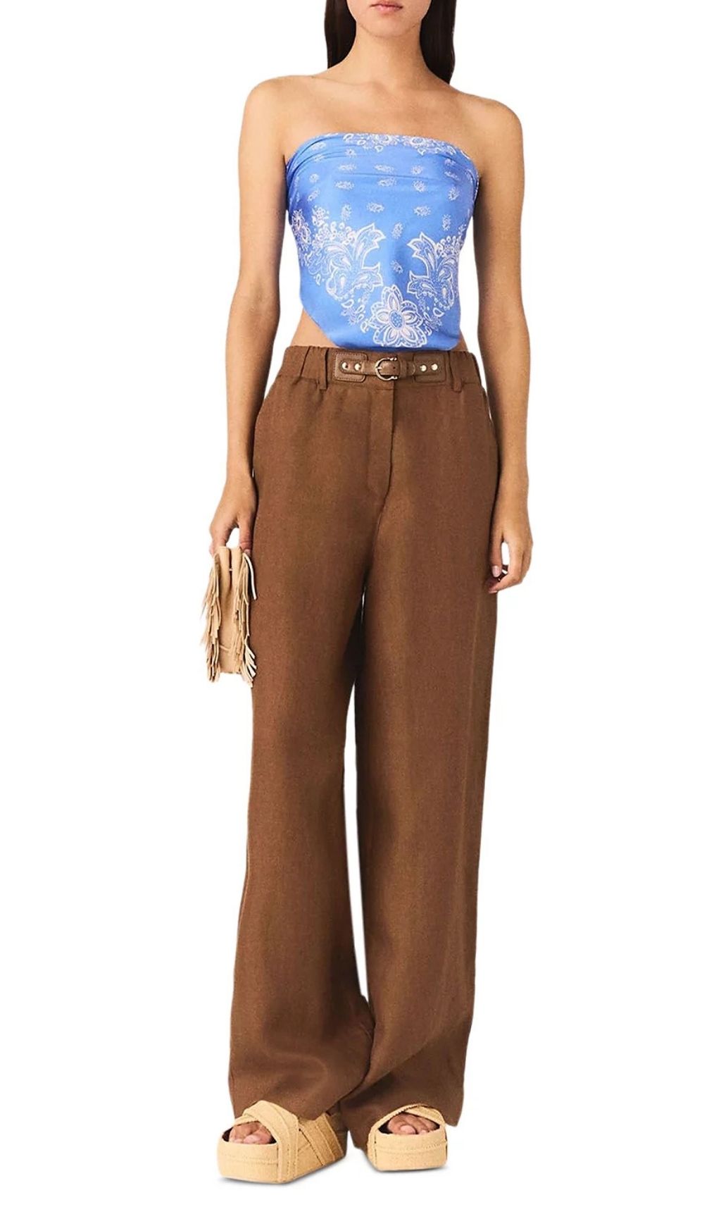 4479467b299e78fdac566e15c3fff2e8.jpg Fashionslee Women Piumacao Linen Pants