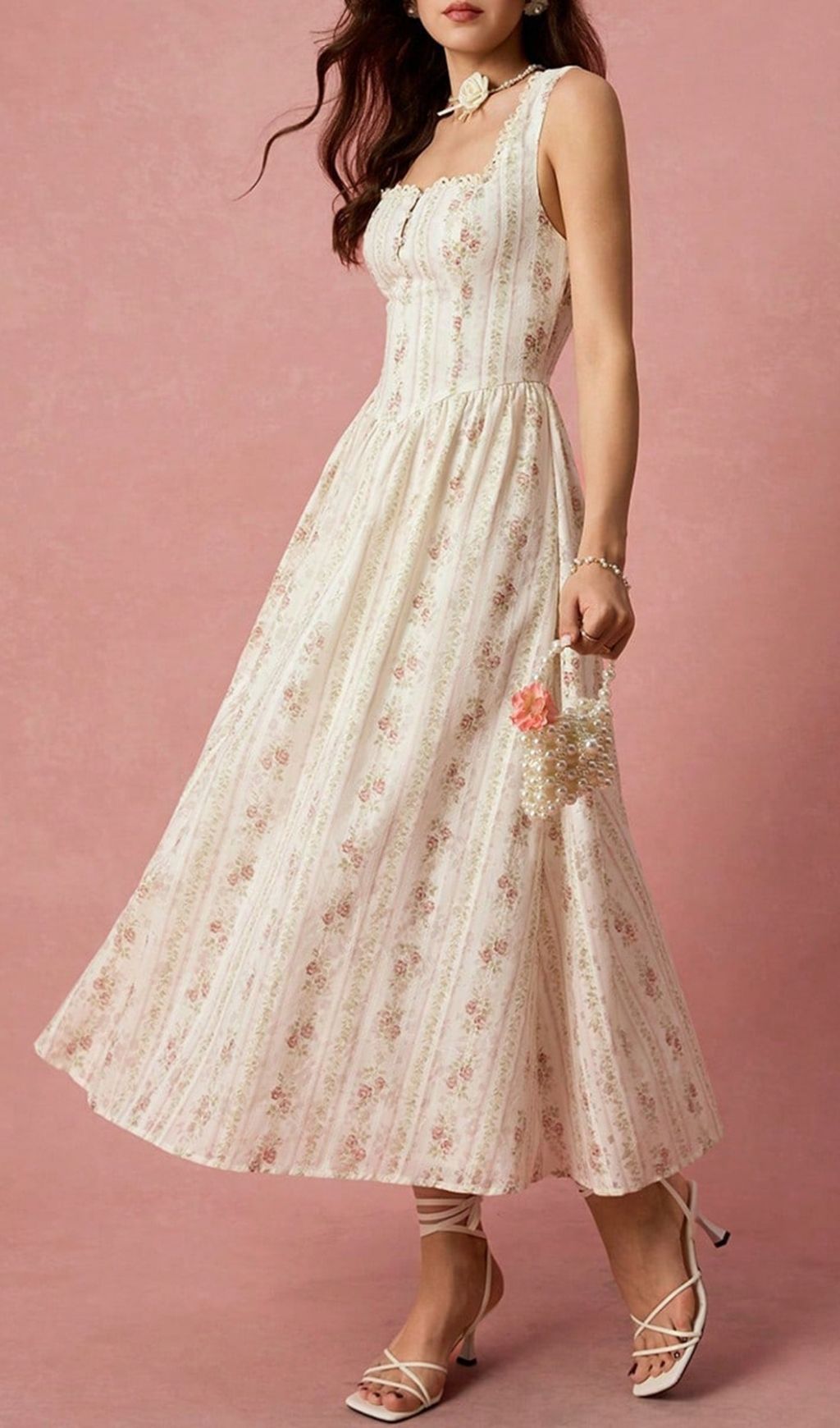 44fc5b434679e69291b2329ae9be0da5.jpg Fashionslee Women Landri Floral Midi Dress