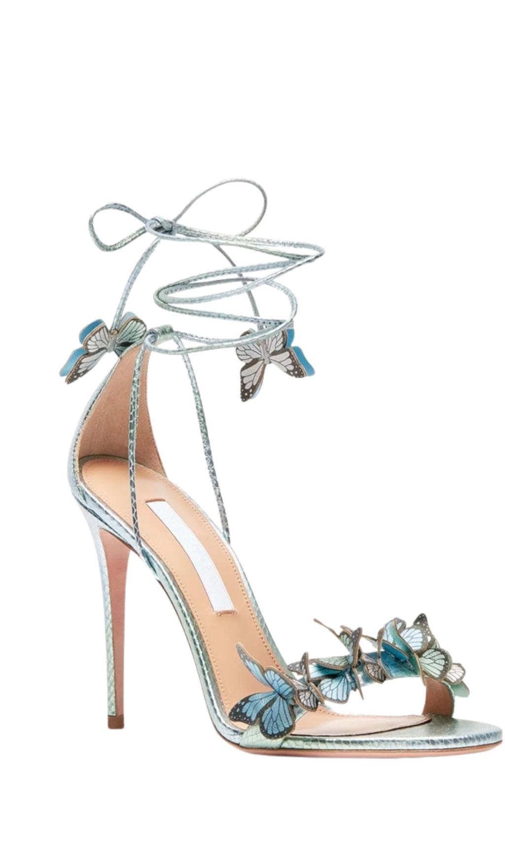 Fashionslee Women Butterfly Stiletto High Heels