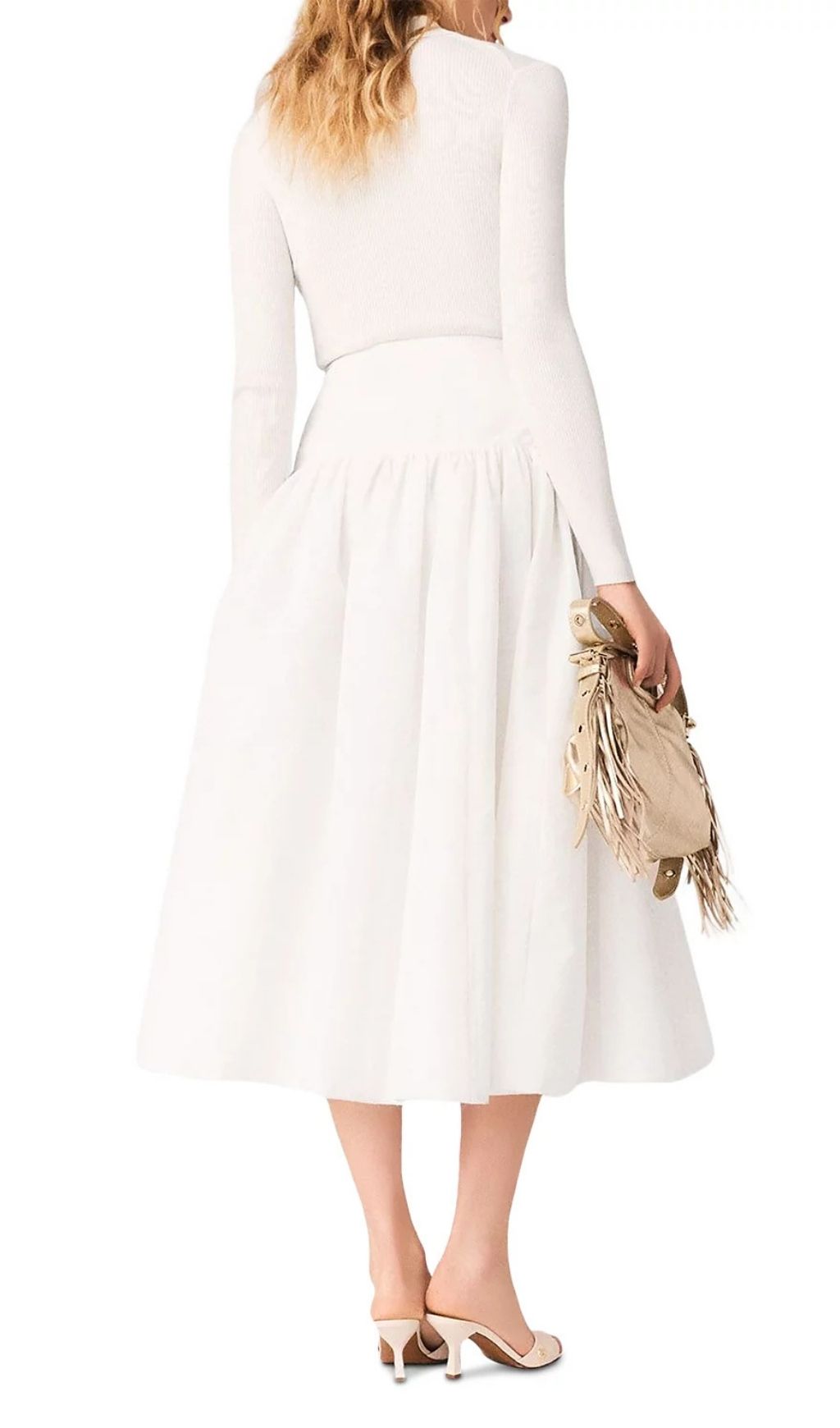 47c3c6c3e3dee64b8af3f149ba1c3303.jpg Fashionslee Women Long Taffeta Skirt