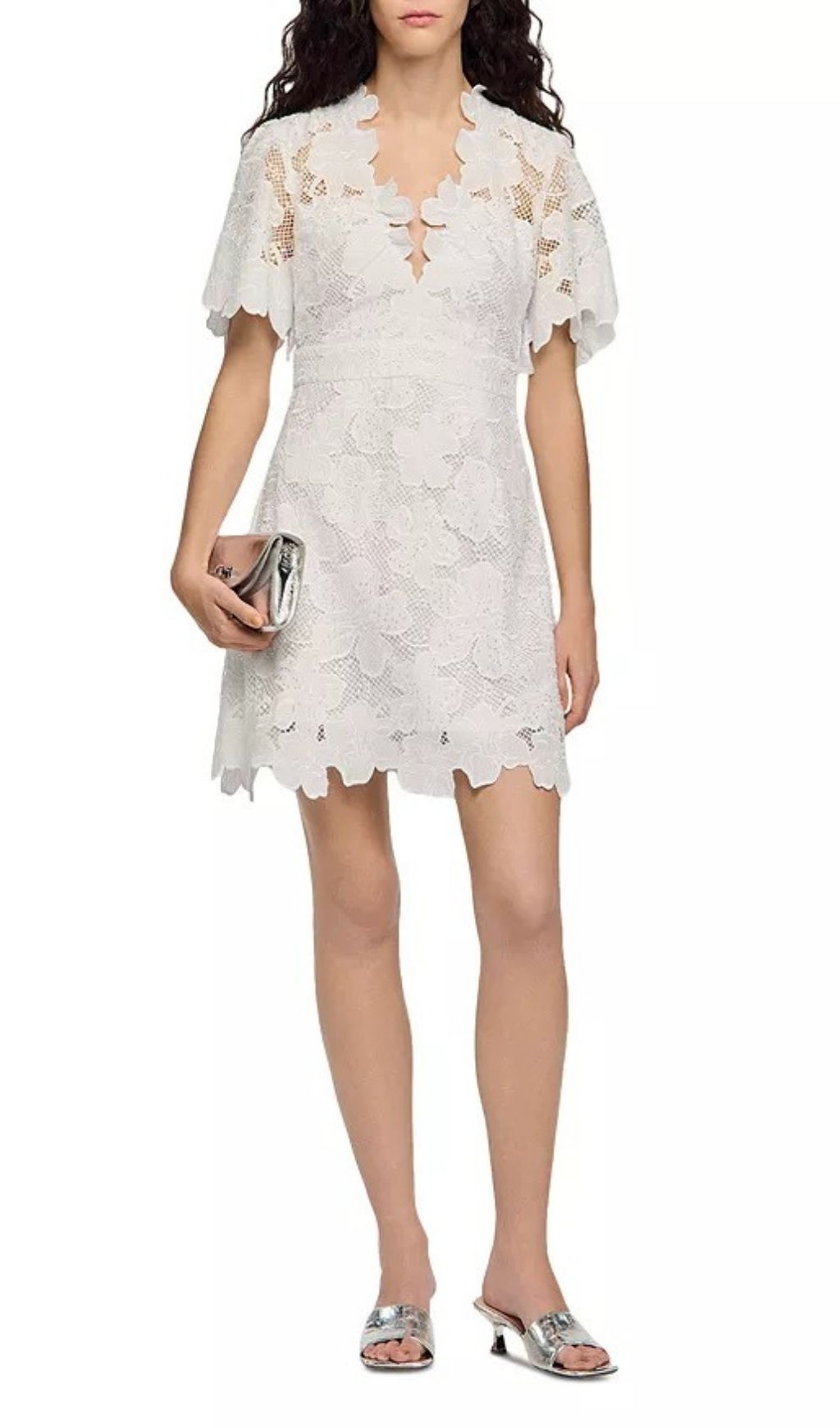 48ccce857a21d18ab02106f3e91c8032.jpg Fashionslee Women Elara Flower Lace Short Dress