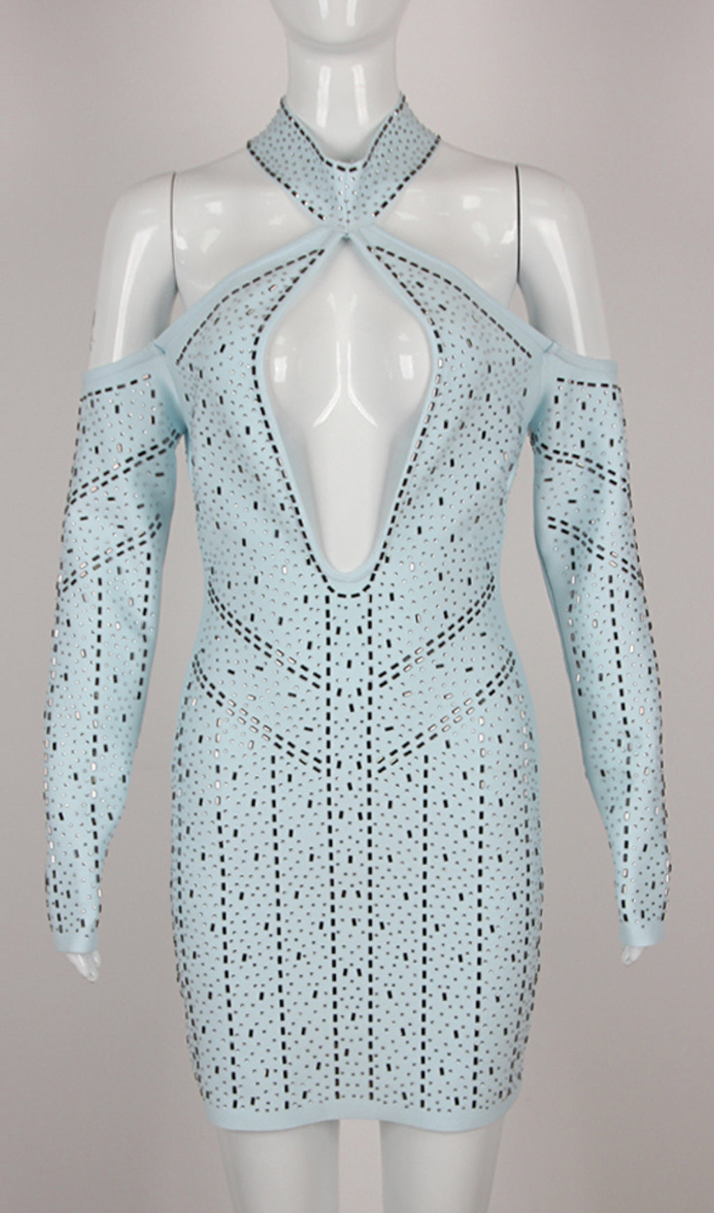 494f8c6eb7803a1b1fee814a6a15967a.jpeg Fashionslee Women Alivia Halter Cutout Bandage Mini Dress