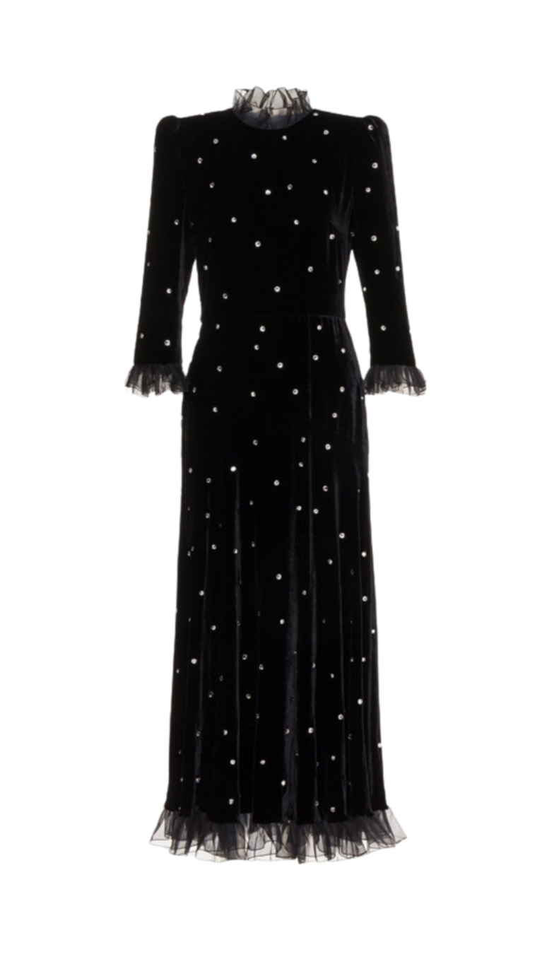 4e730ae0be4958700f68161d2447f002.png Fashionslee Women Abarne Velvet Dress With Crystals