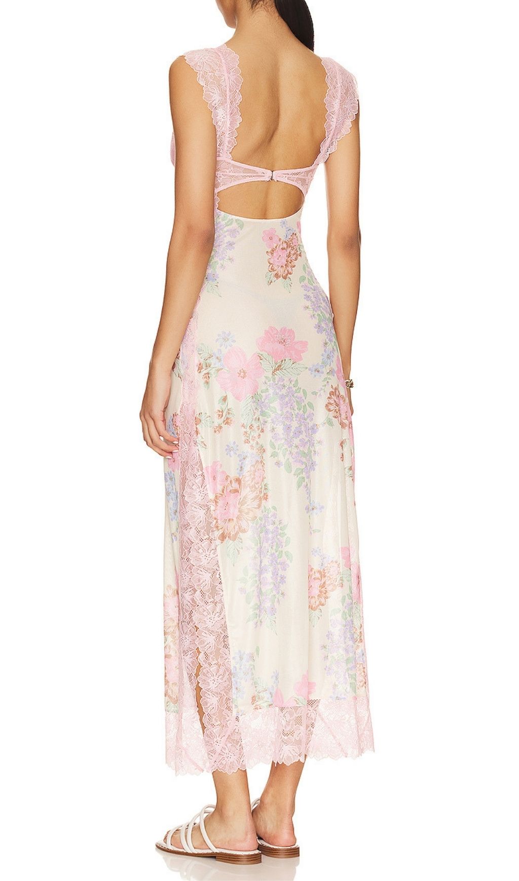 50f237344a111351a5bc00260ff6da02.jpg Fashionslee Women Ladee Lace Floral Midi Dress