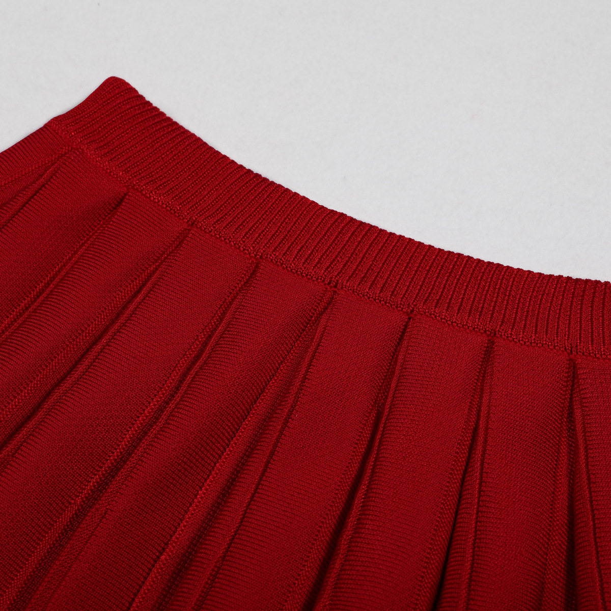 Fashionslee Women Clia Heart Button Pleated Skirt Set