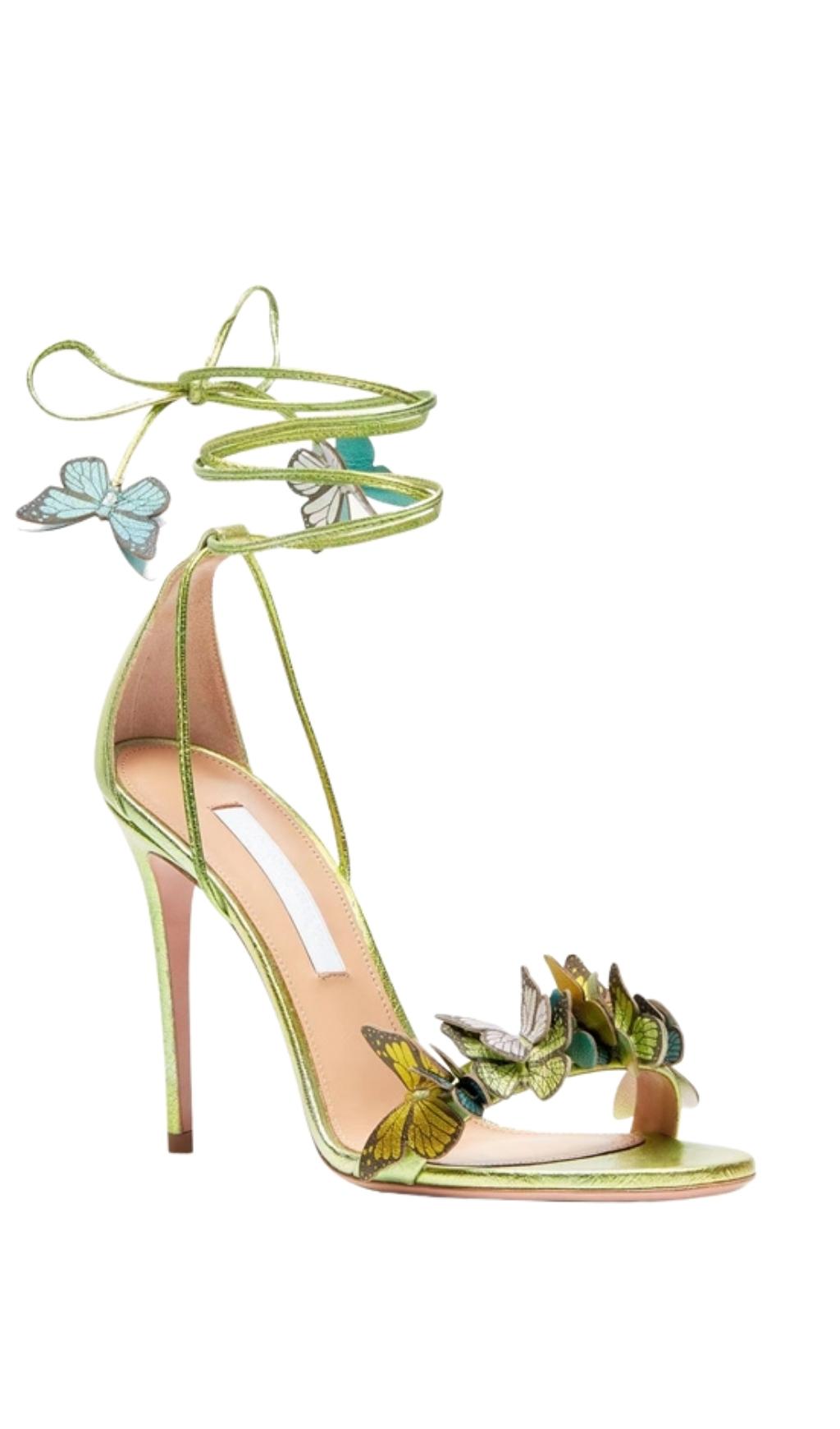 Fashionslee Women Butterfly Stiletto High Heels