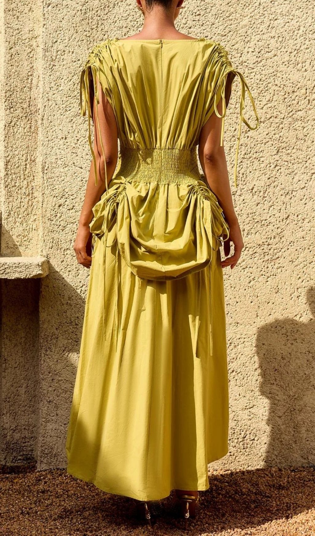 Fashionslee Women Alderyn Drawstring Maxi Dress