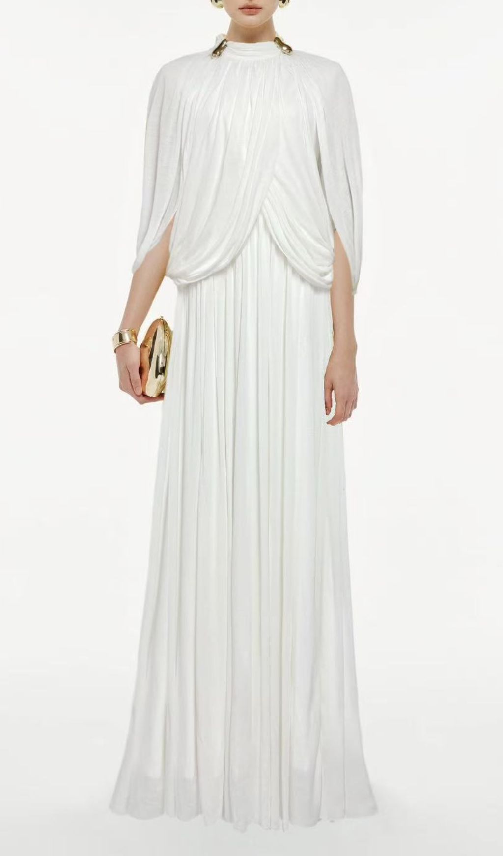 59844c315cdaaf0ba96a7ca065414ef6.jpg Fashionslee Women Jodell Pleated Maxi Dress