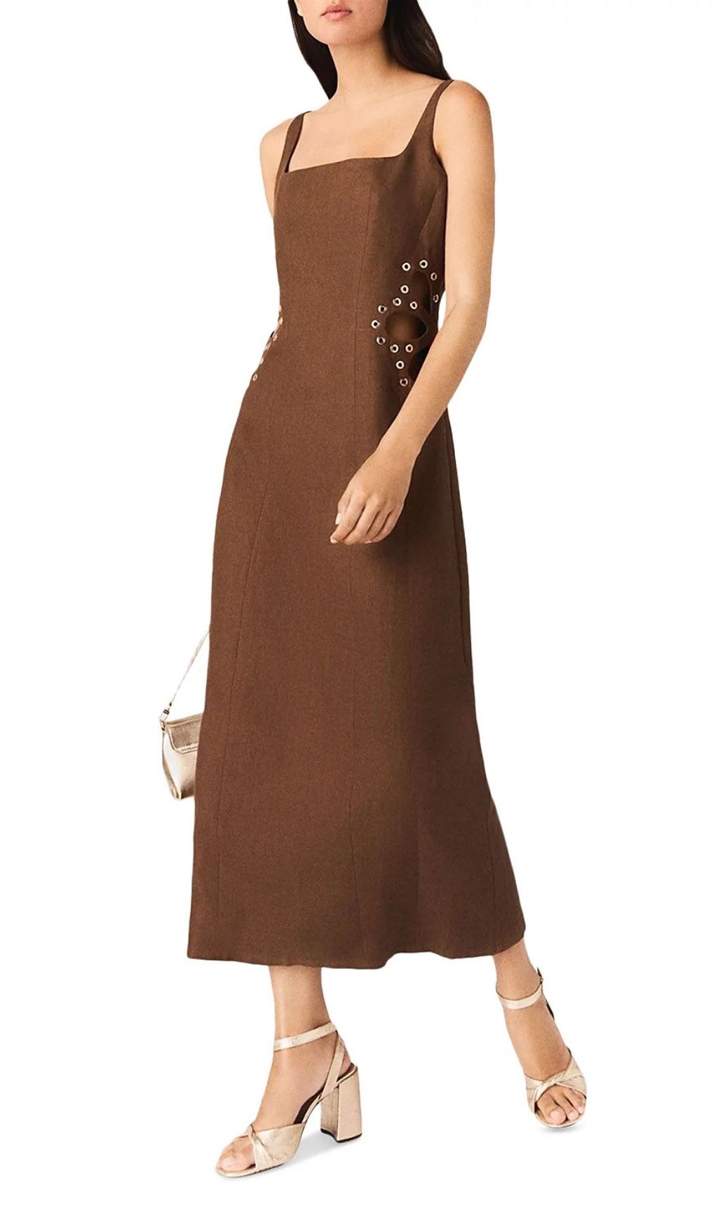 5ac76e0f2e6715529433a9f6ce2a126c.jpg Fashionslee Women Racao Linen Midi Dress