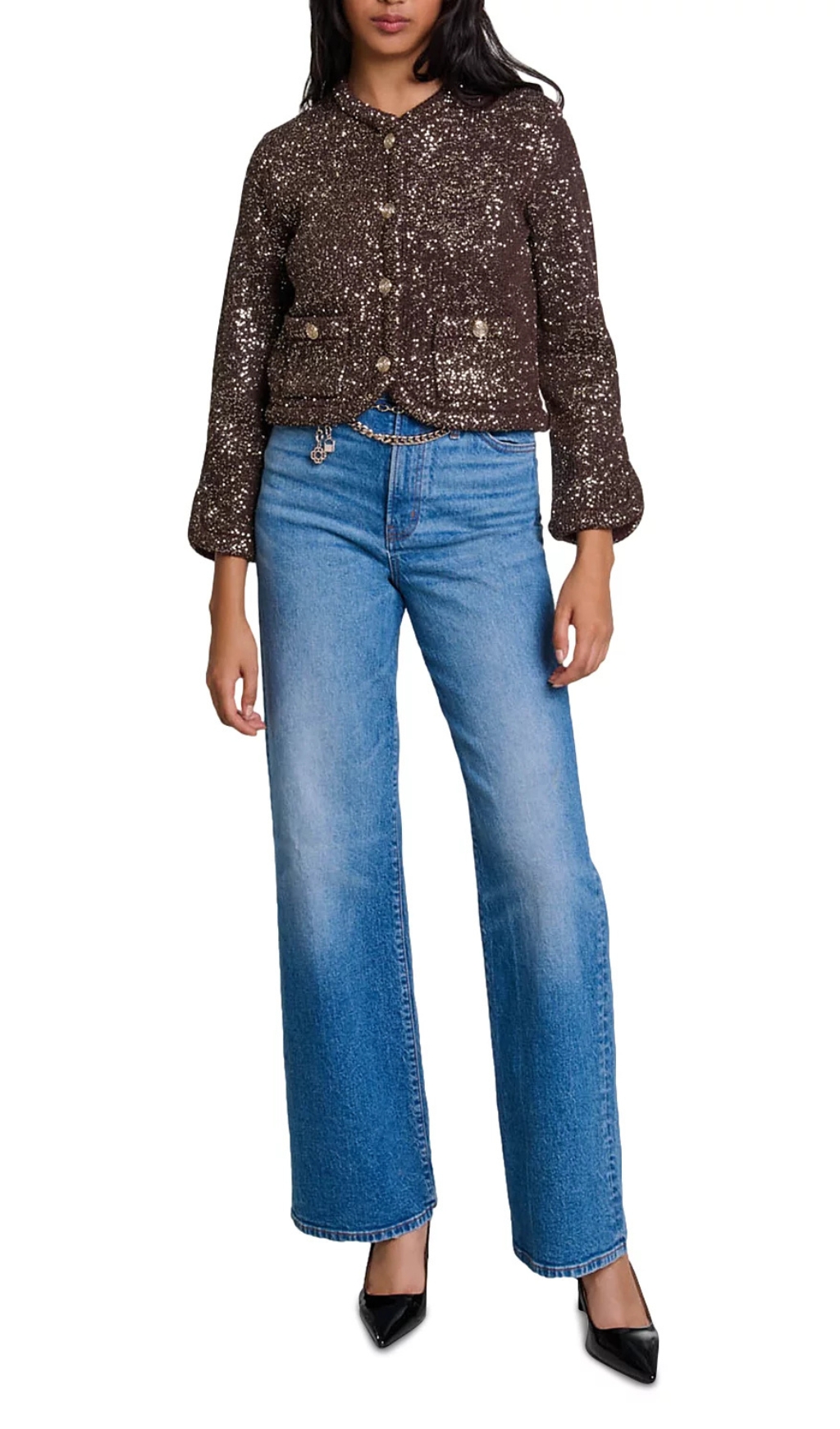 Fashionslee Women Maillette Jacket