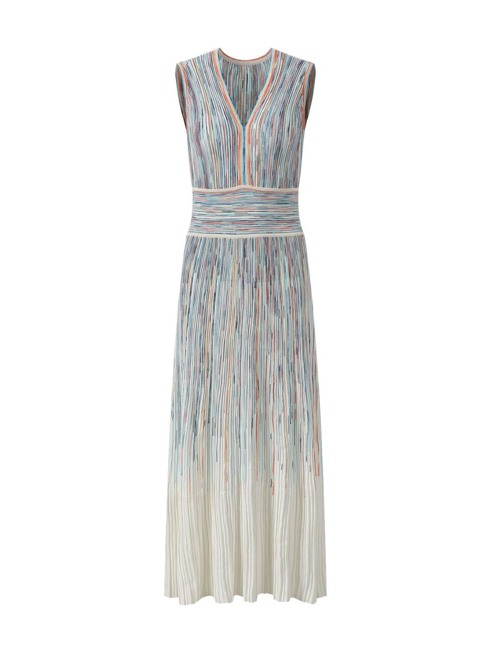 LAURALEI STRIPE MAXI DRESS SLEEVELESS V-NECK - OWNCI LAURALEI STRIPE MAXI DRESS SLEEVELESS V-NECK - OWNCI