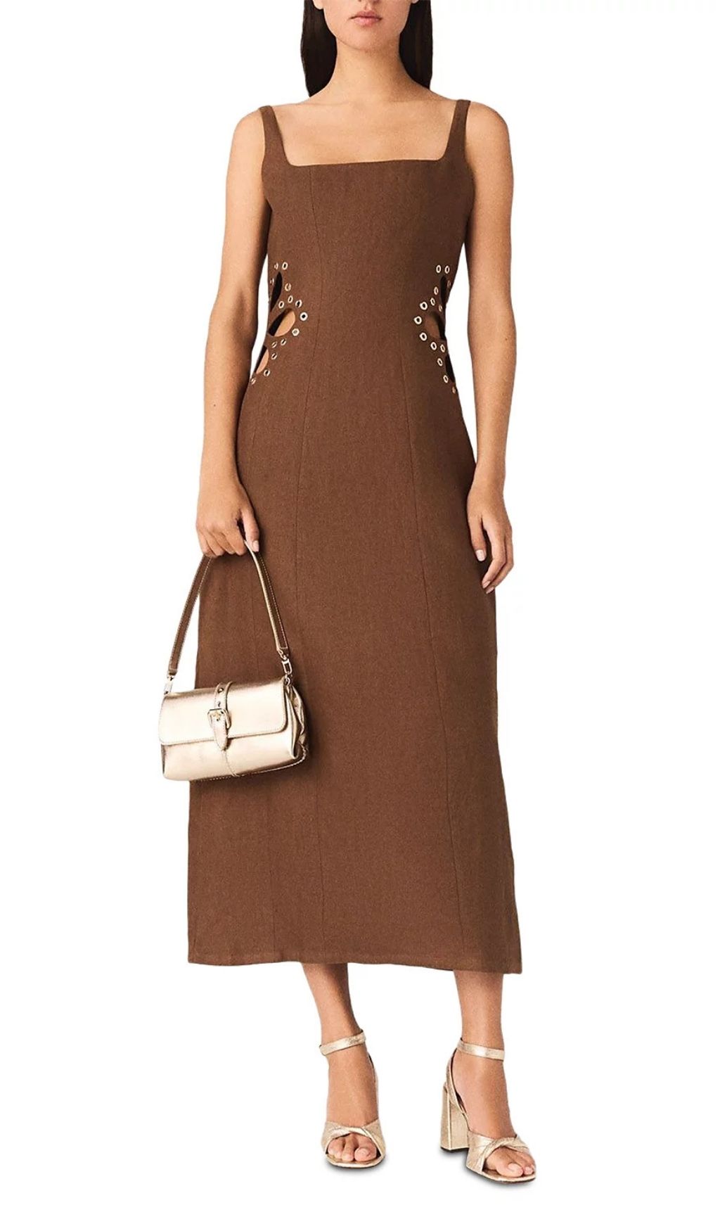679e918f6c9e7c5c81b65d571e1cb949.jpg Fashionslee Women Racao Linen Midi Dress