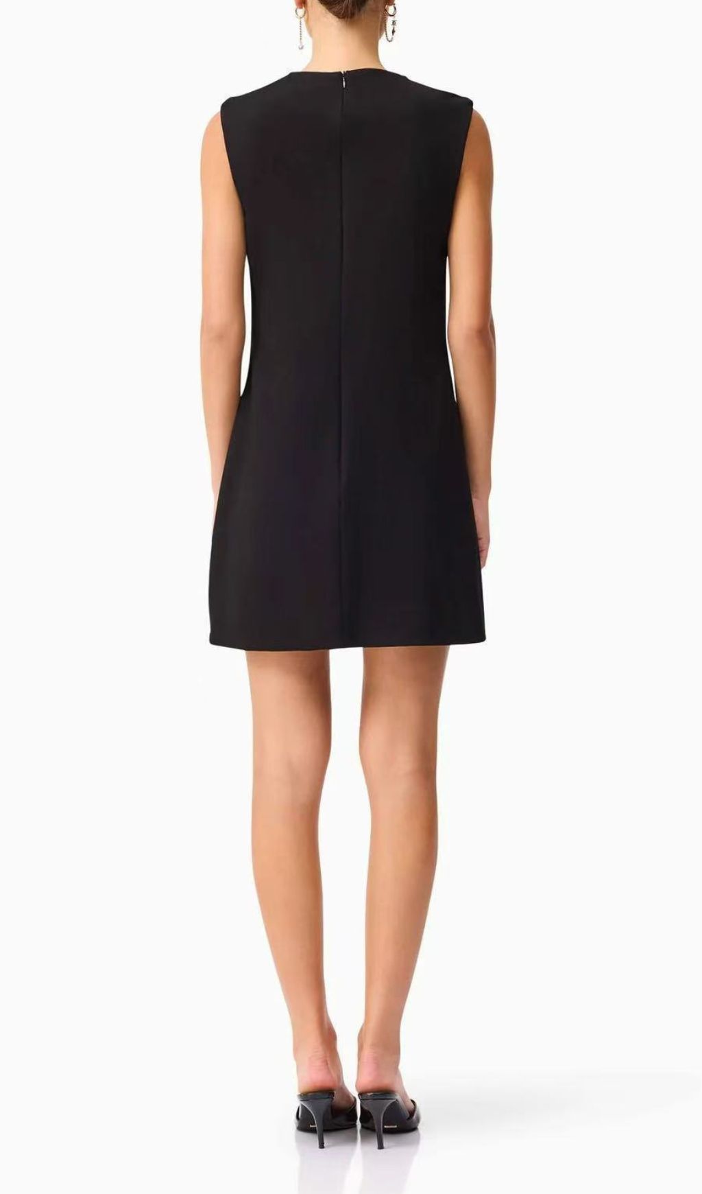 Fashionslee Women Jocasta Sleeveless Flower Mini Dress