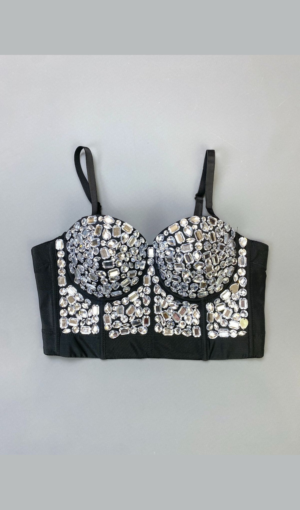 6b073a334d311d6d86e9b1ae998950ae.jpeg Fashionslee Women Alacrity Rhinestone Bustier Crop Corset Top