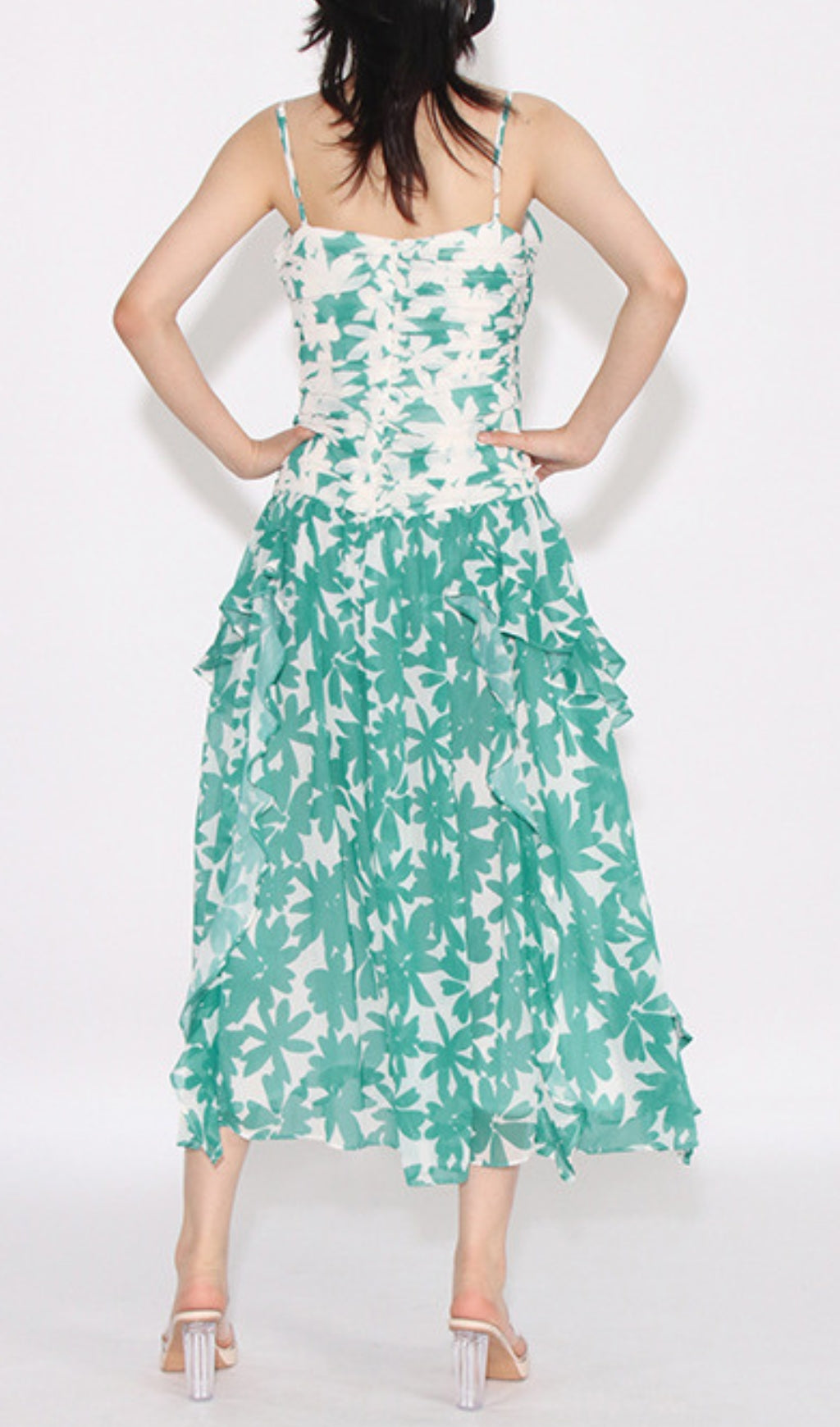 Fashionslee Women Assisi Printed Bohemia Midi Dress