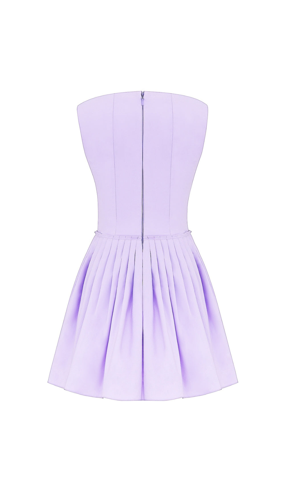 74edcb9e9e8e882373e01fcb312a6647.jpeg Fashionslee Women Attina Purple Pleated Mini Dress