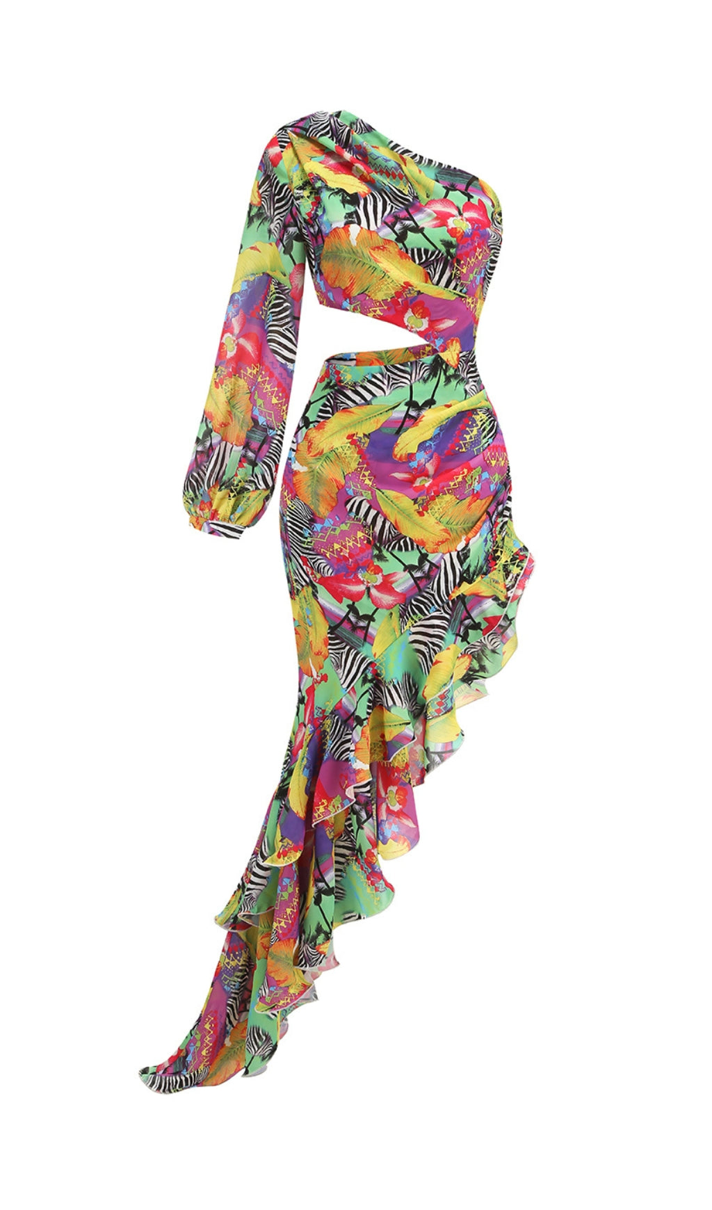 787850bcbc3011d2a56c4e5de2322538.jpeg Fashionslee Women Asfrid One Shoulder Printed Maxi Dress