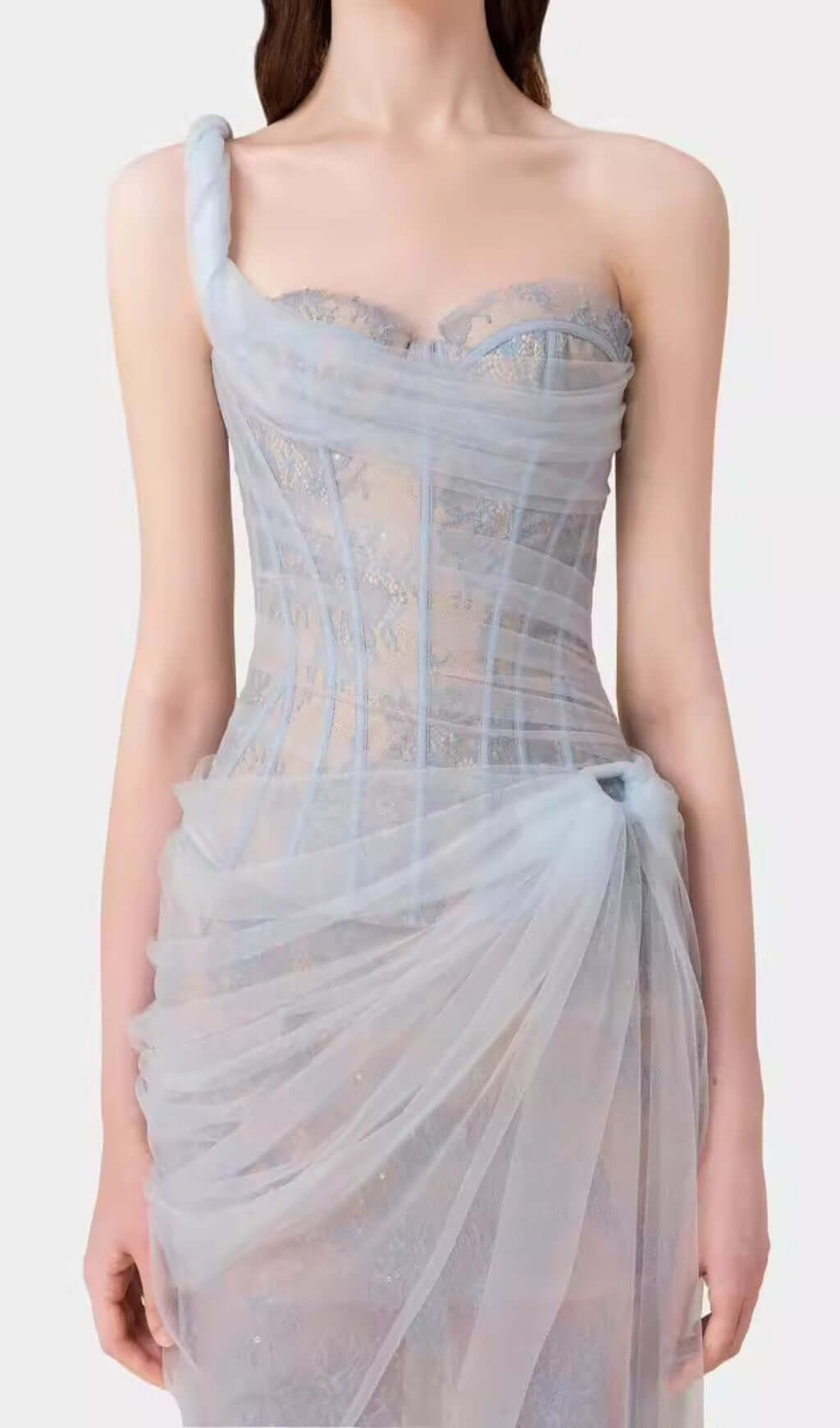 80a48993a85ecb47f227ca07a95c3f7d.jpeg Fashionslee Women Anandi Blue Mesh Corset Maxi Dress