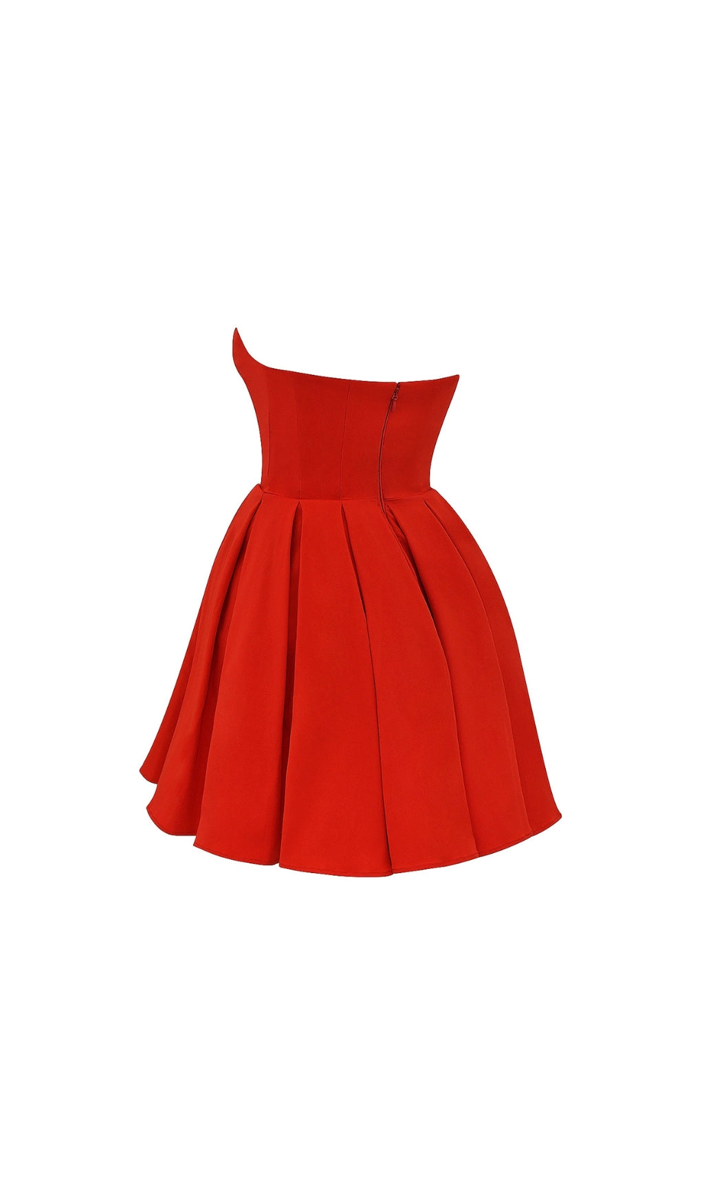 843b17bce8041d218cbad8f90d586849.jpeg Fashionslee Women Aquamarine Red Strapless Mini Dress
