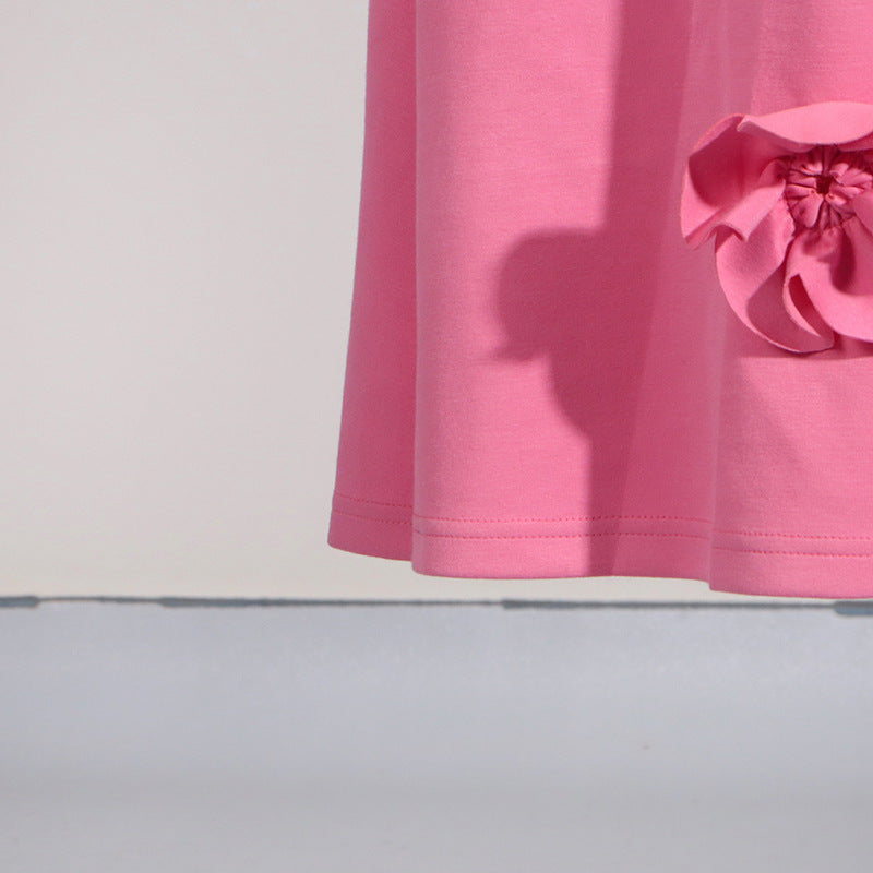 8467f8eadada8b9457549ac612e595ab.jpeg Fashionslee Women Bly Pink Flower Long Sleeve Maxi Dress