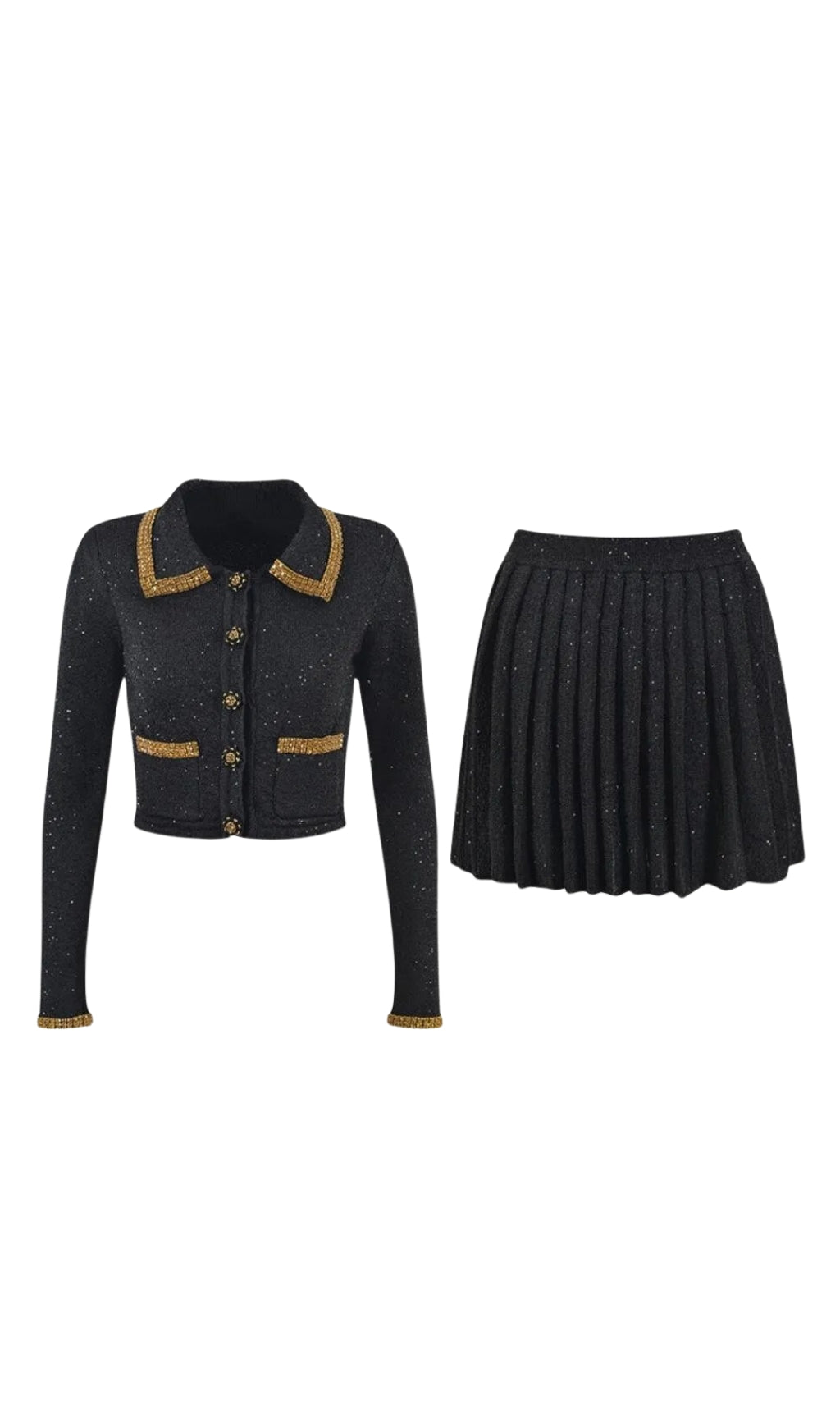 8470f696594f0b1856448b2c47df22b0.jpeg Fashionslee Women Annabell Knit Skirt Set