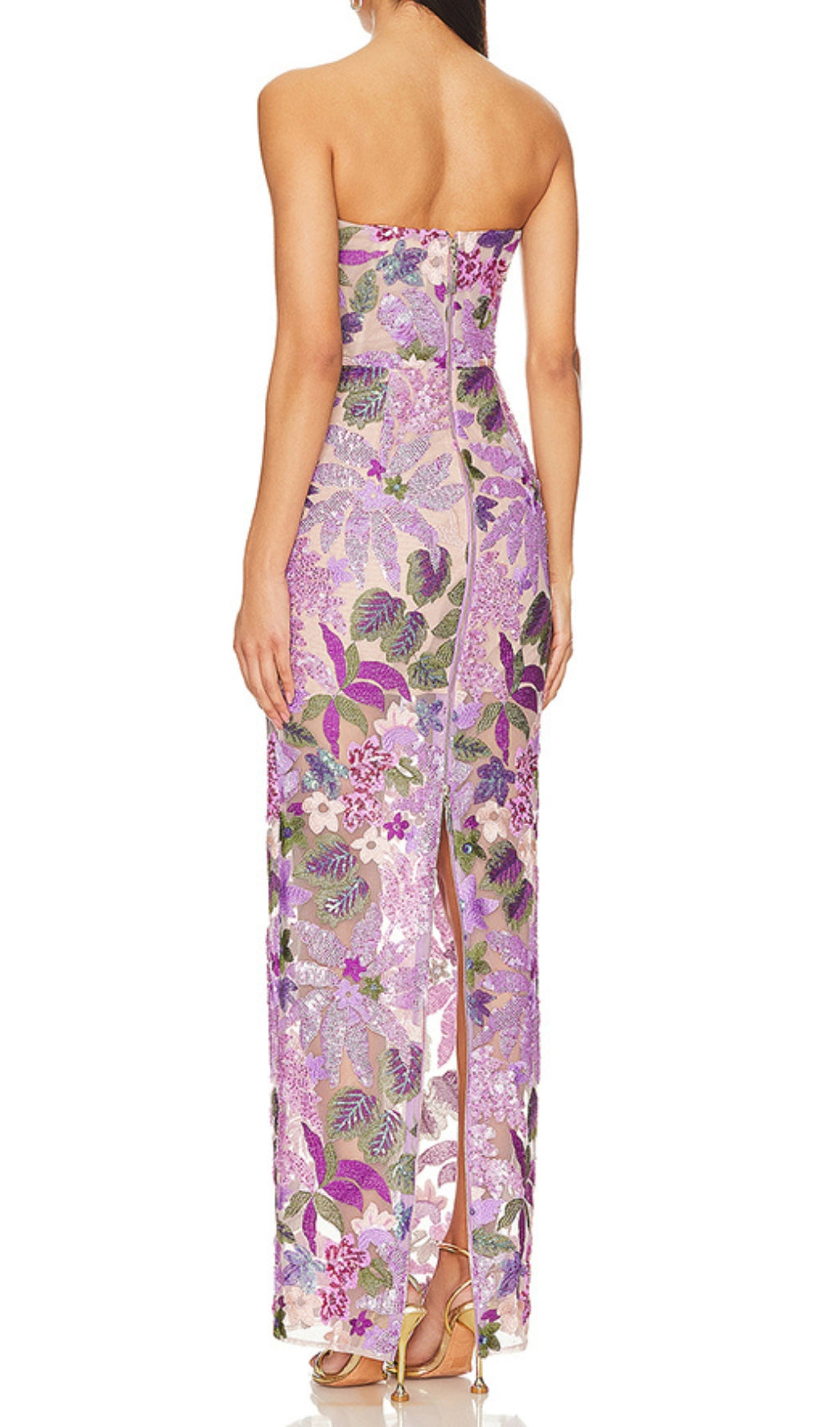 Fashionslee Women Asenath Sequin Embellished Maxi Dress
