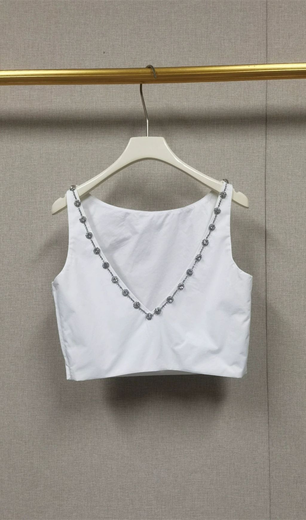 LIPALACE EMBELLISHED CROP TOP FOR PARTY NIGHT - OWNCI LIPALACE EMBELLISHED CROP TOP FOR PARTY NIGHT - OWNCI