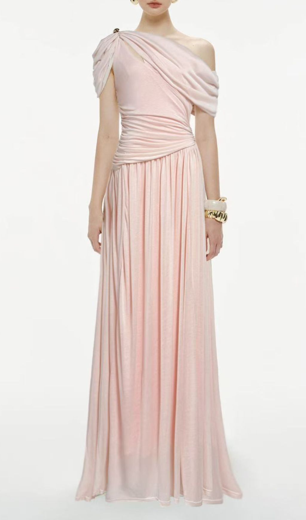 85c6613dc3020351d0e7be1d2d59f2e9.jpg Fashionslee Women Joella Ruched Maxi Dress