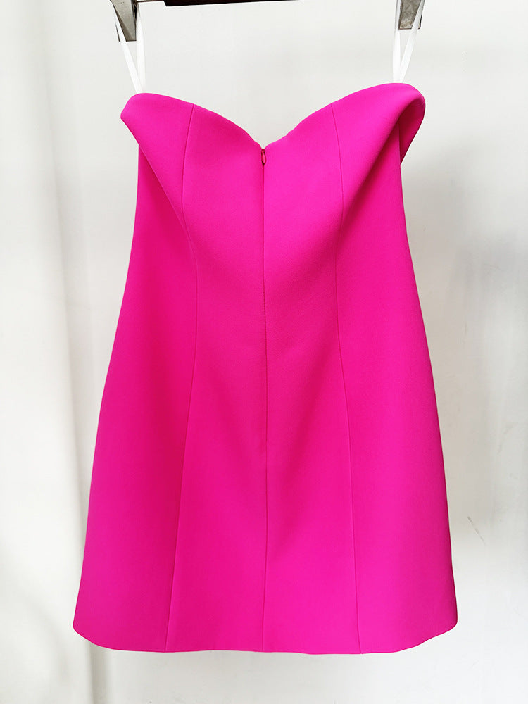 863830a949ecdb5df237280cd4ff986c.jpeg Fashionslee Women Bette Pink Bow Mini Dress & Blazer