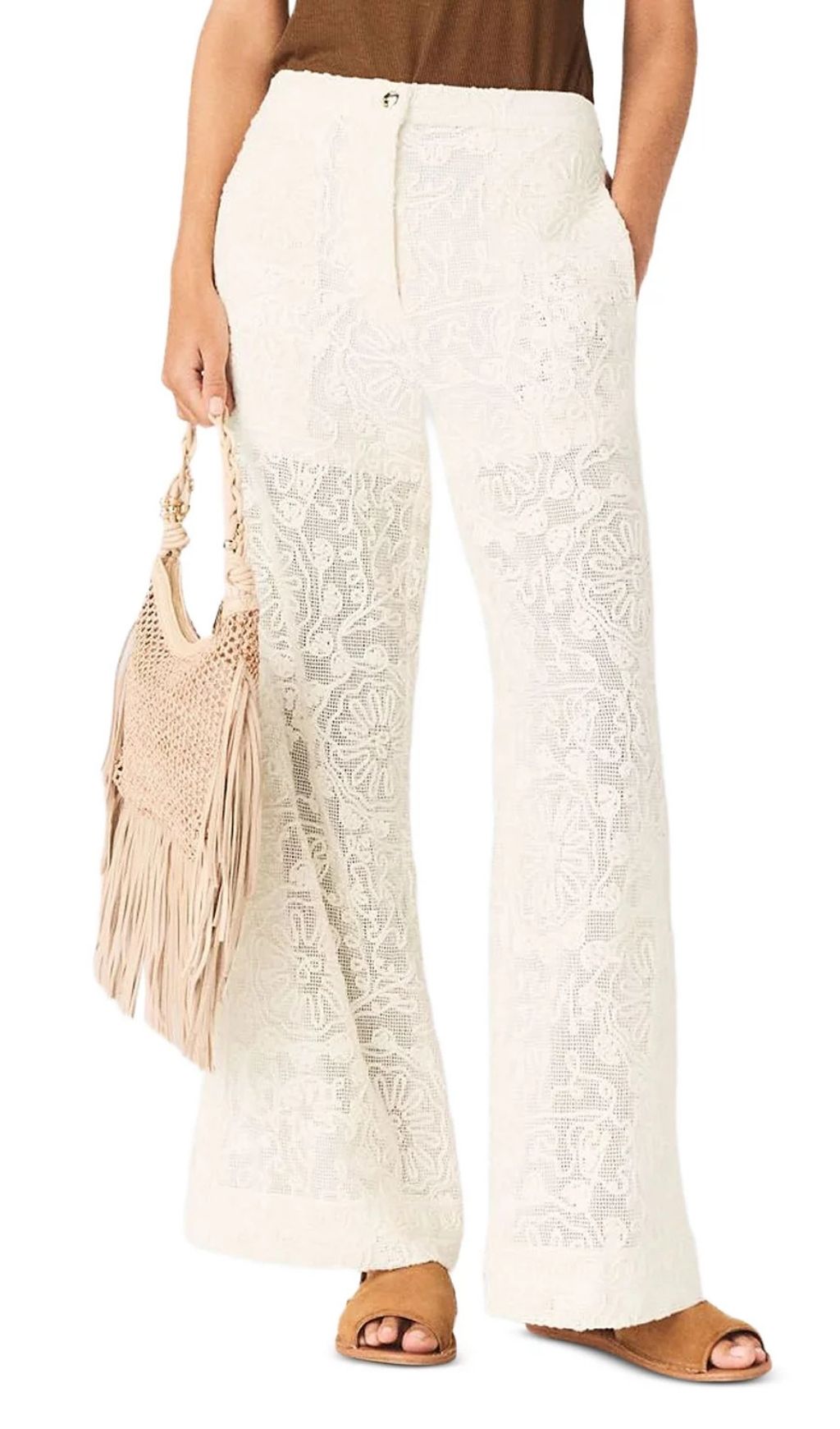 8b58459eb2c5dbe44d1a77dfeae65090.jpg Fashionslee Women Paros Guipure Lace Pants