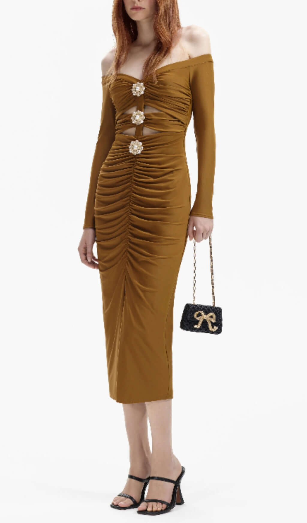 VINTAGE COFFEE CUTOUT MIDI DRESS – TRENDING - OWNCI VINTAGE COFFEE CUTOUT MIDI DRESS – TRENDING - OWNCI