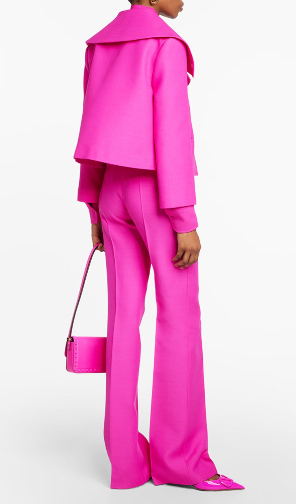 Fashionslee Women Aubrielle Pink Two-Piece Suit
