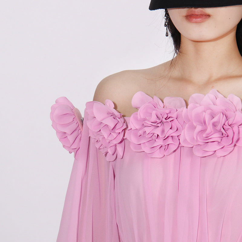 929b7d048b59d1e776523aa86701b642.jpeg Fashionslee Women Ascella Flower Shoulder Maxi Dress